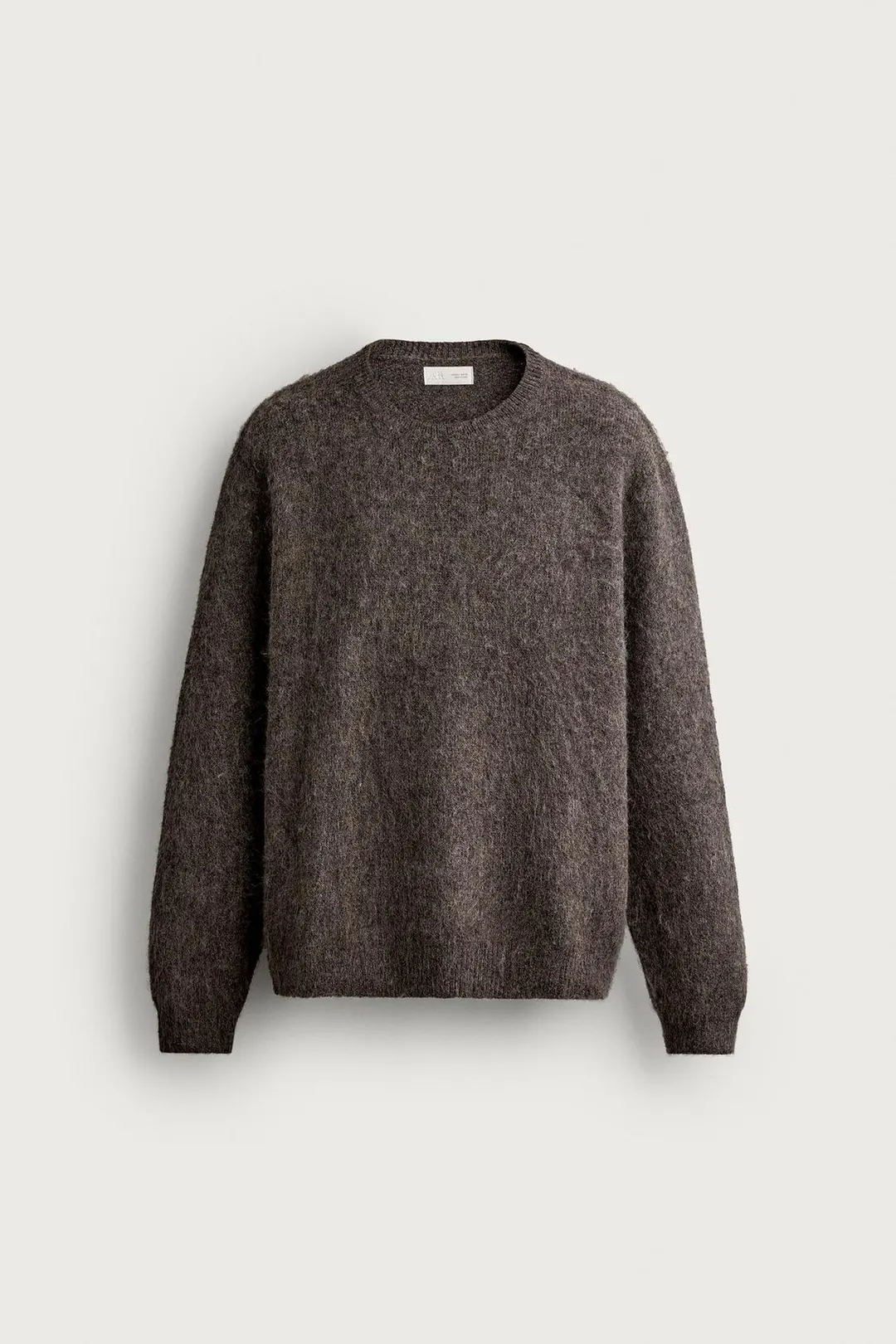 Джемпер прямого кроя с ворсистой отделкой, Zara