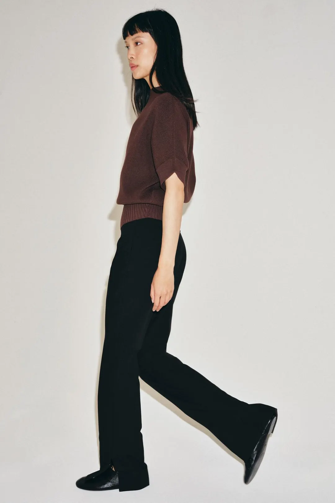 Топ вязаный приталенный, Zara