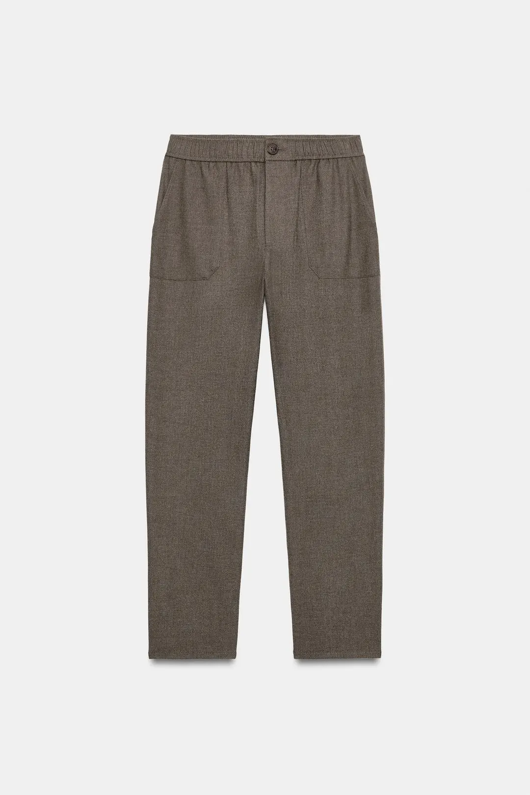 Брюки с эластичным поясом, Zara