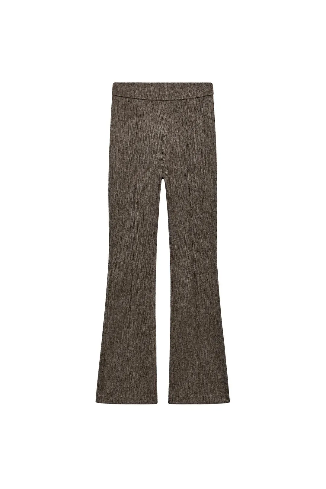 Расклешенные легинсы в елочку, Zara