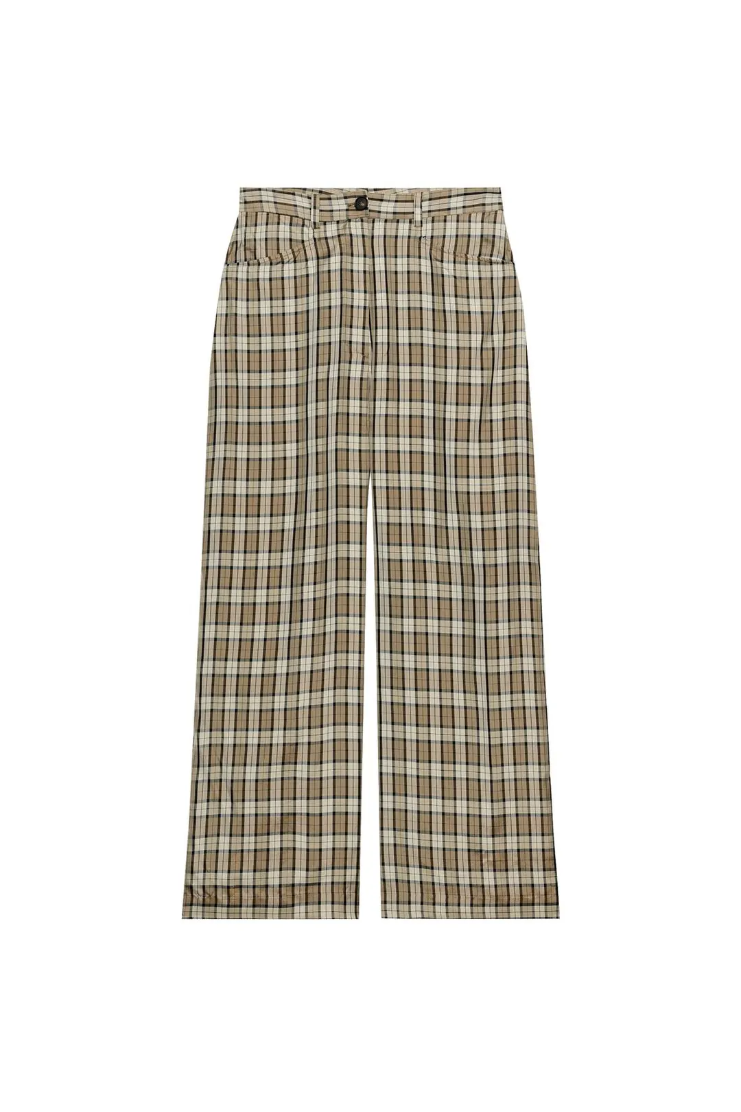 Брюки в клетку ZW Collection, Zara