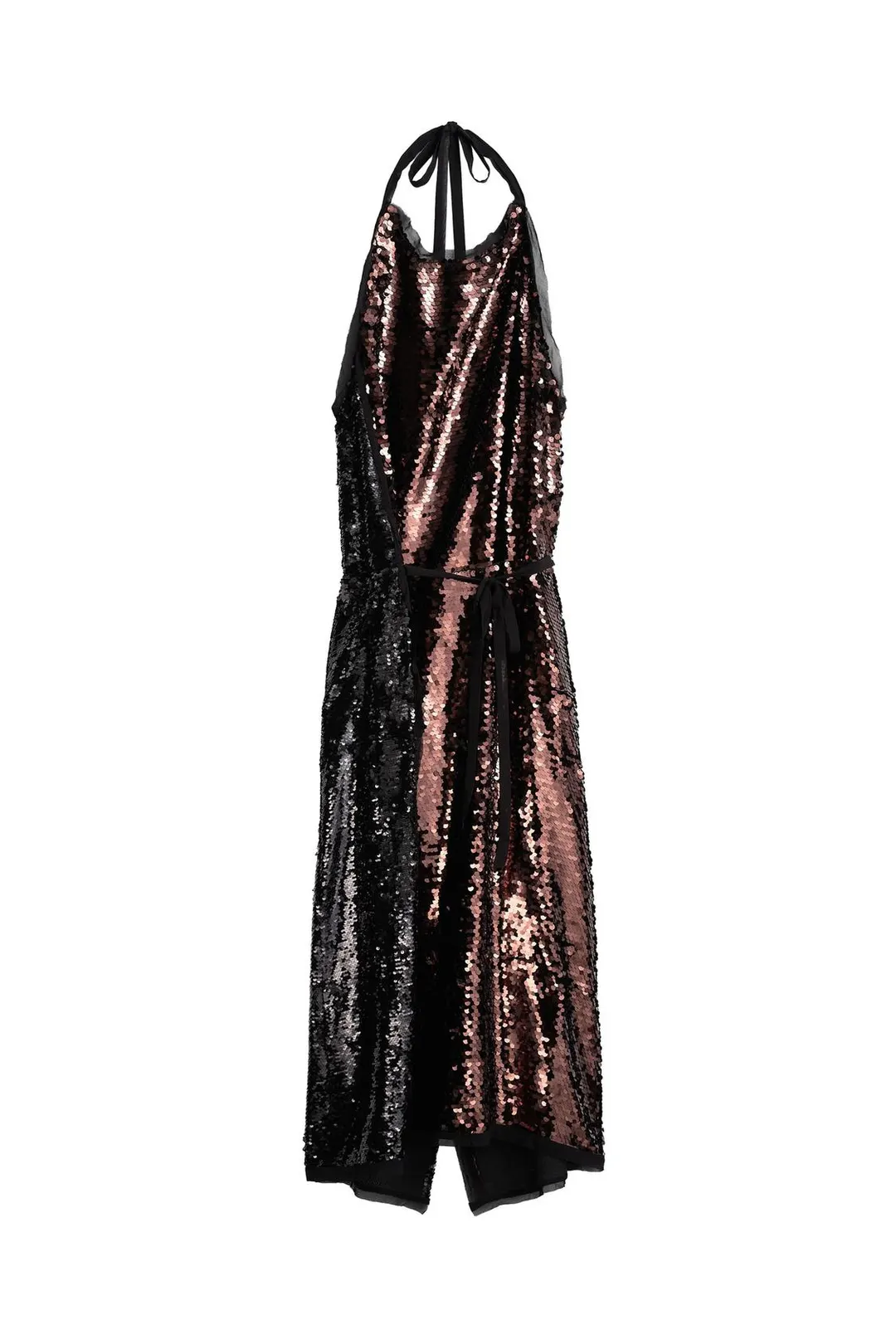 Платье халтер с пайетками Limited Edition, Zara