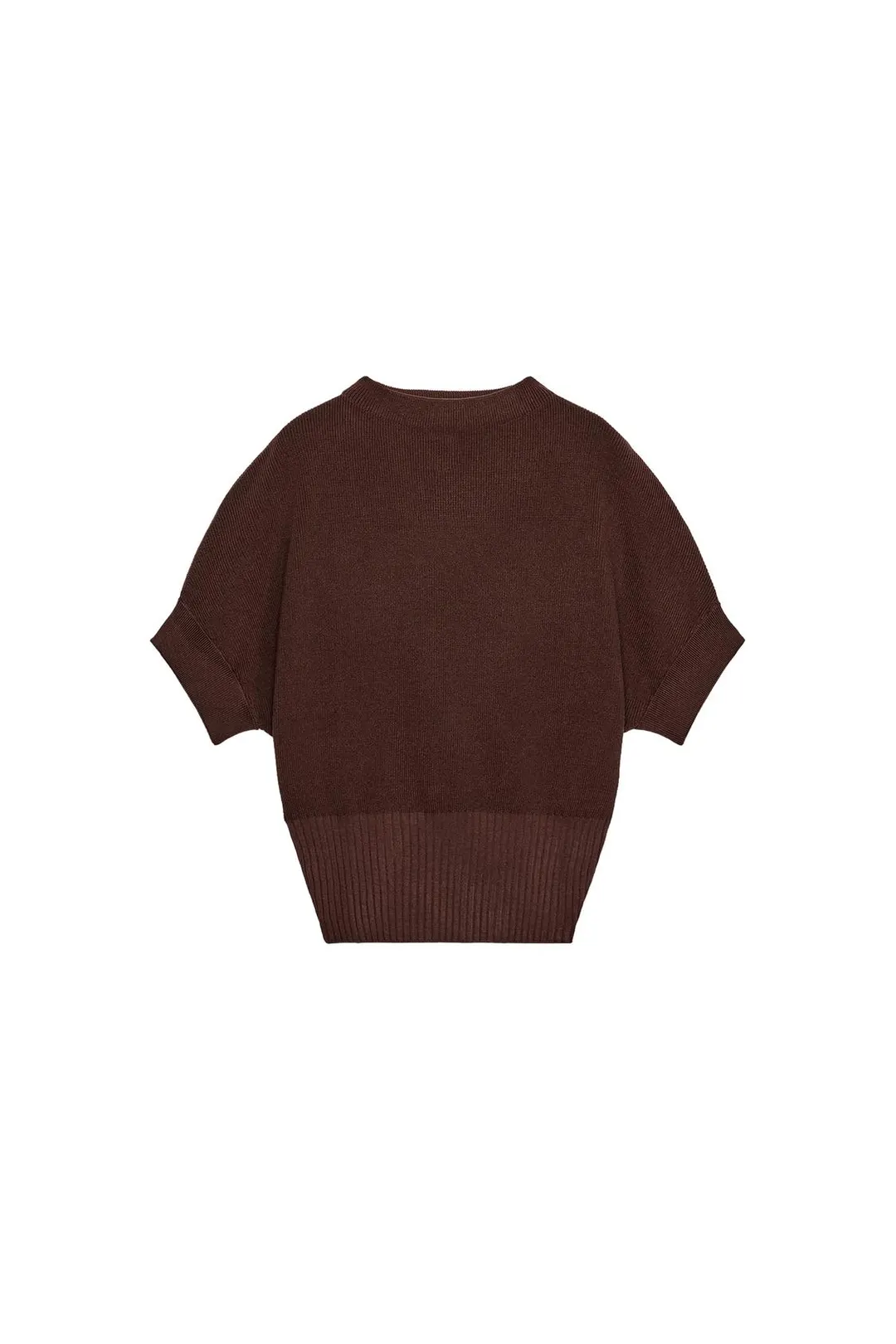 Топ вязаный приталенный, Zara