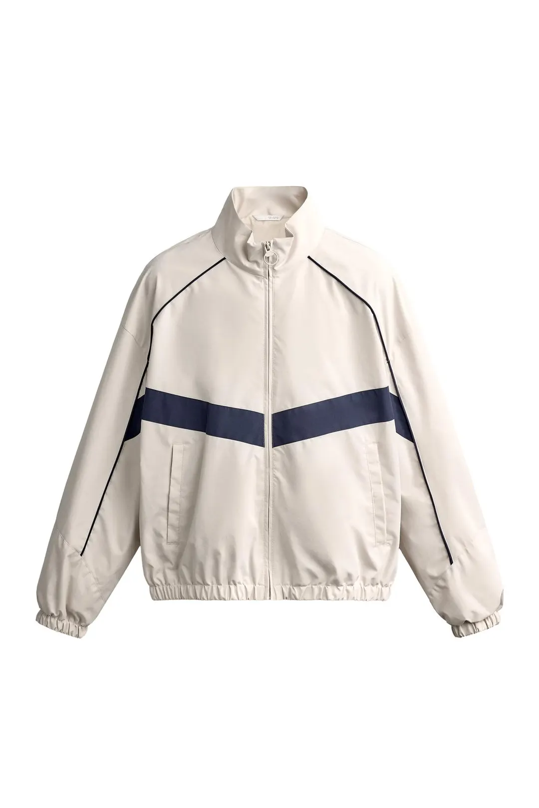 Куртка из водоотталкивающей технической ткани с контрастными деталями, Zara