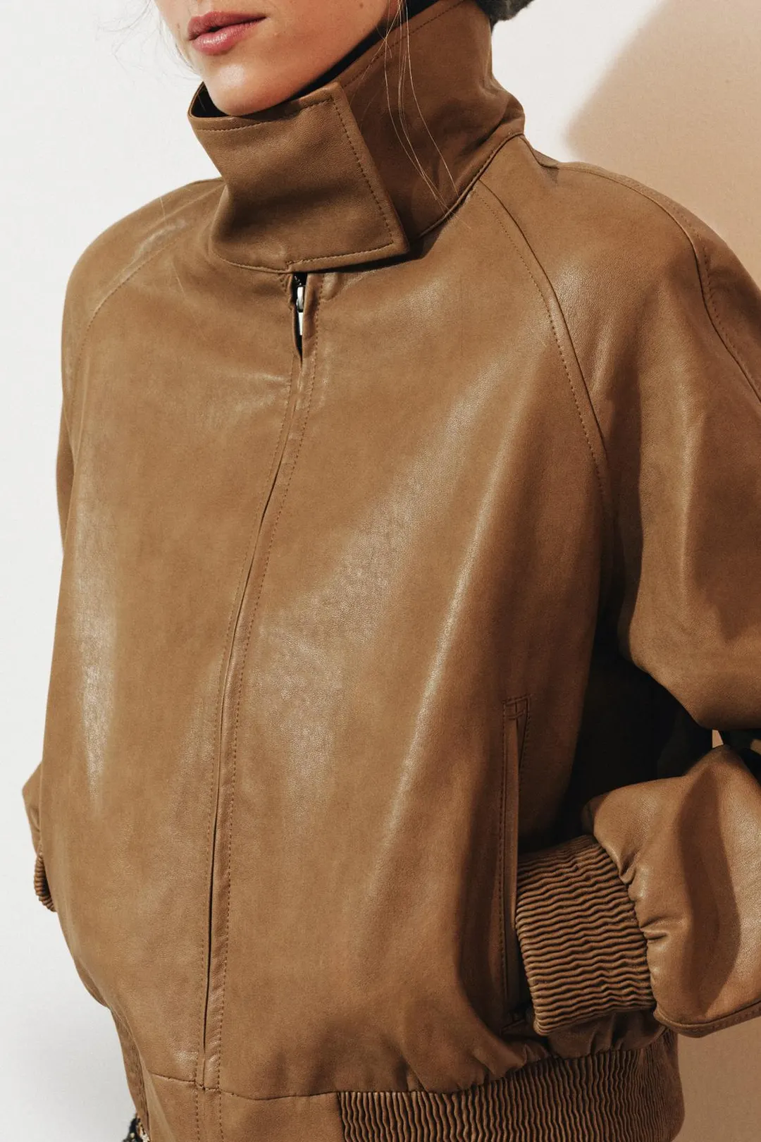 Куртка под кожу ZW Collection, Zara
