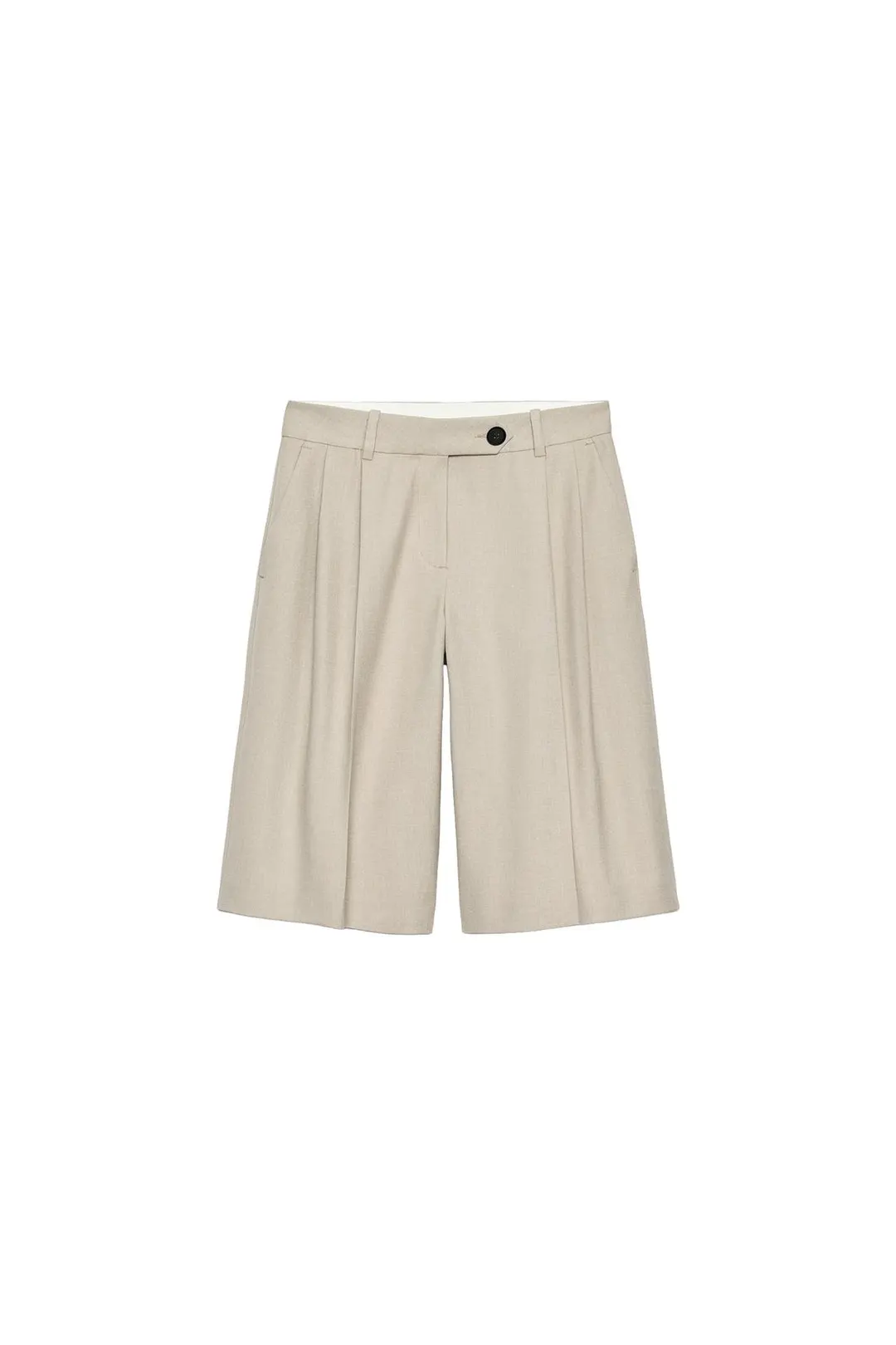 Удлиненные бермуды со складками, Zara