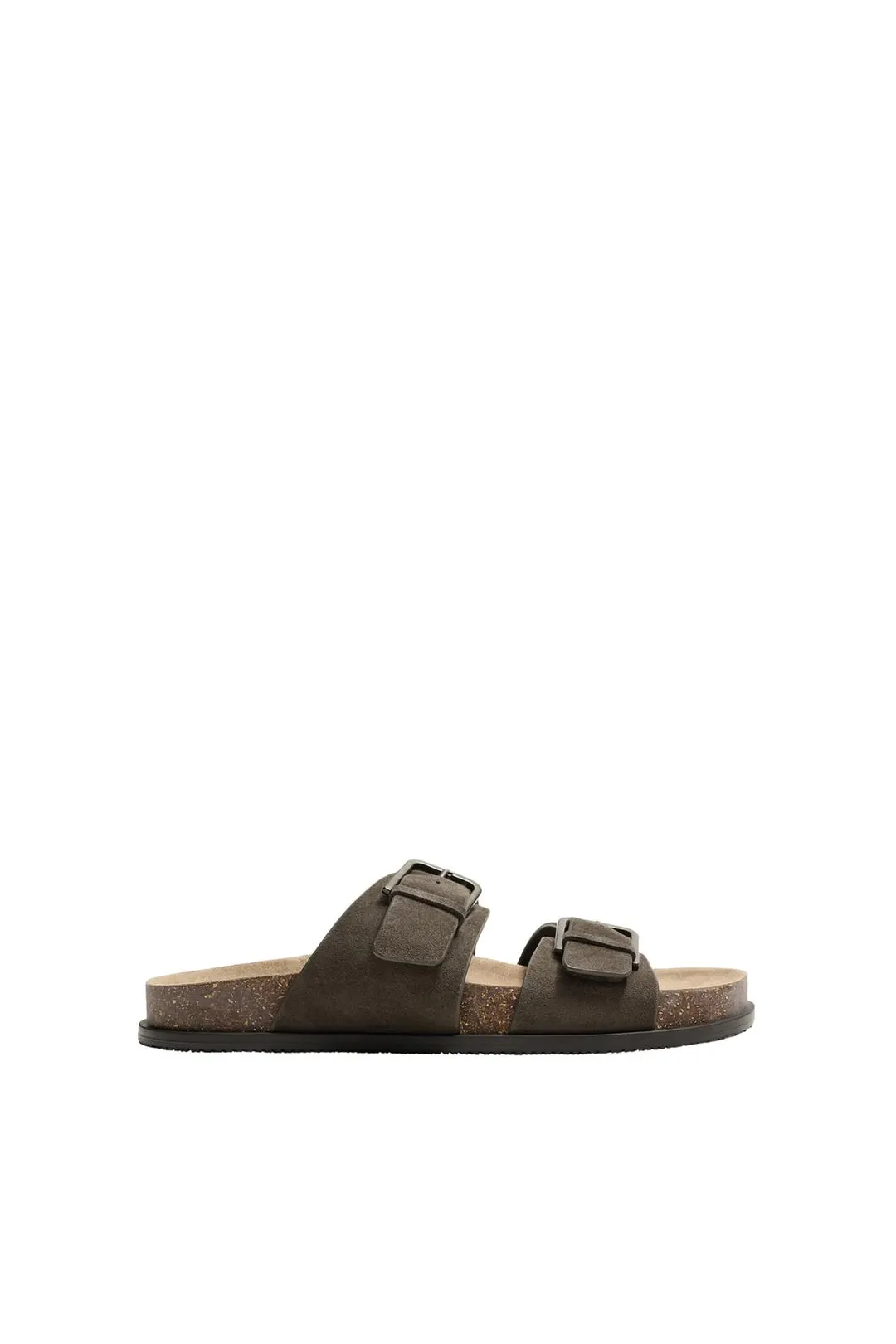 Сандалии из кожи с ремешками, Zara