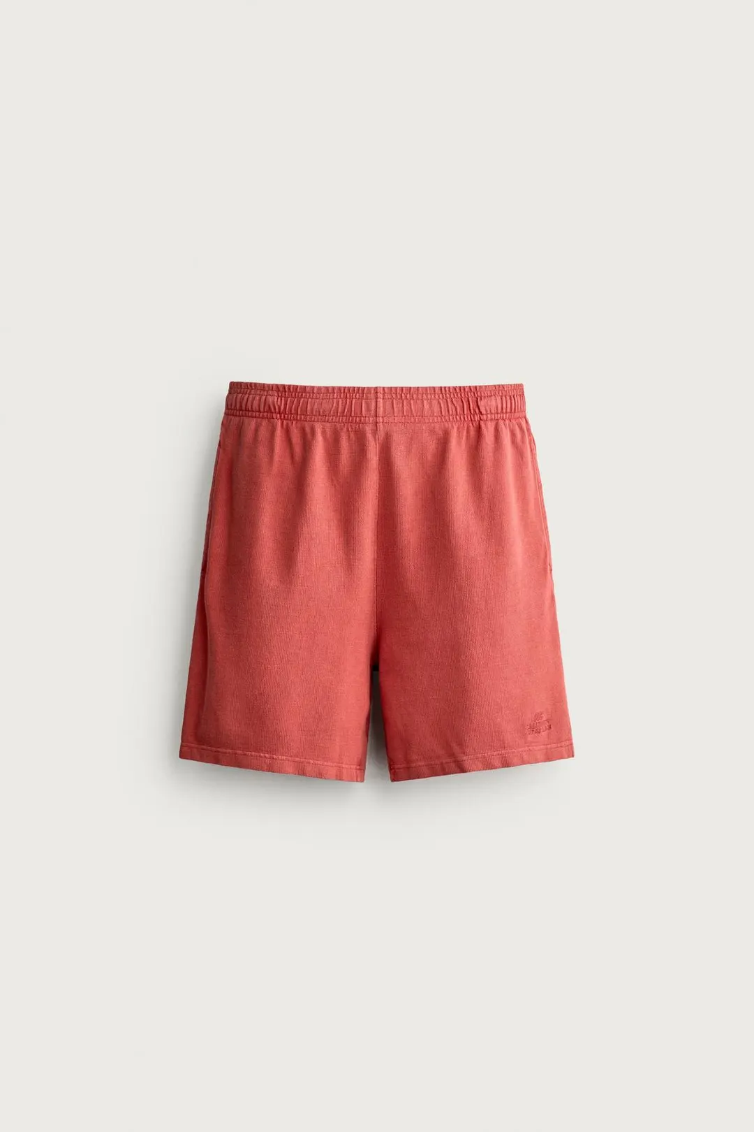 Бермуды вафельной вязки с эффектом стирки, Zara
