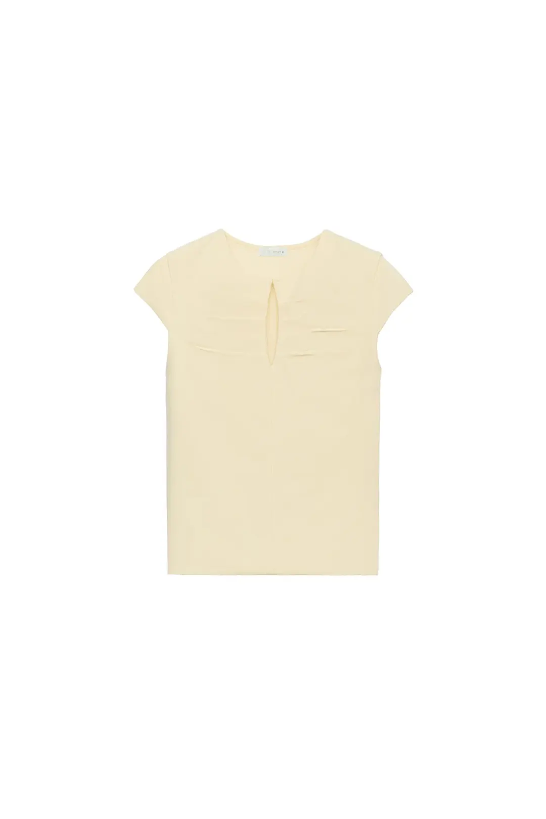 Топ со сборками и вырезом, Zara