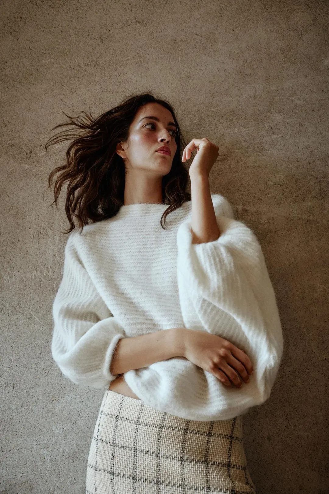 Джемпер с объемными рукавами, Zara