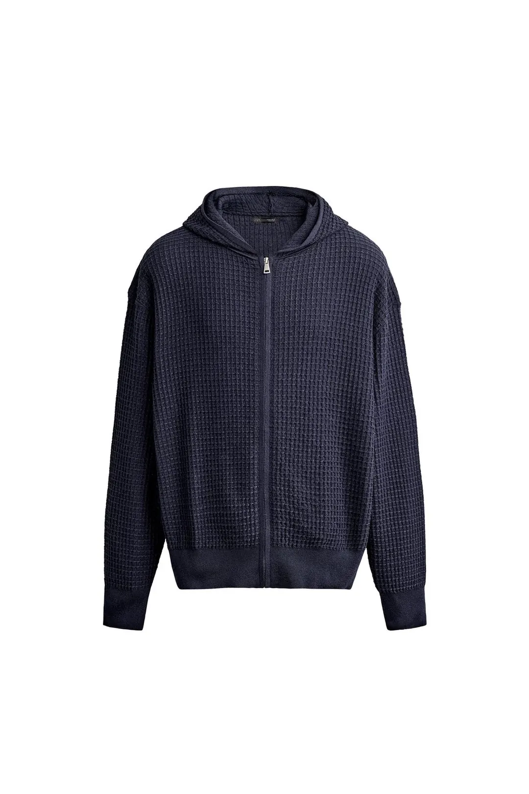 Худи структурной вафельной вязки, Zara