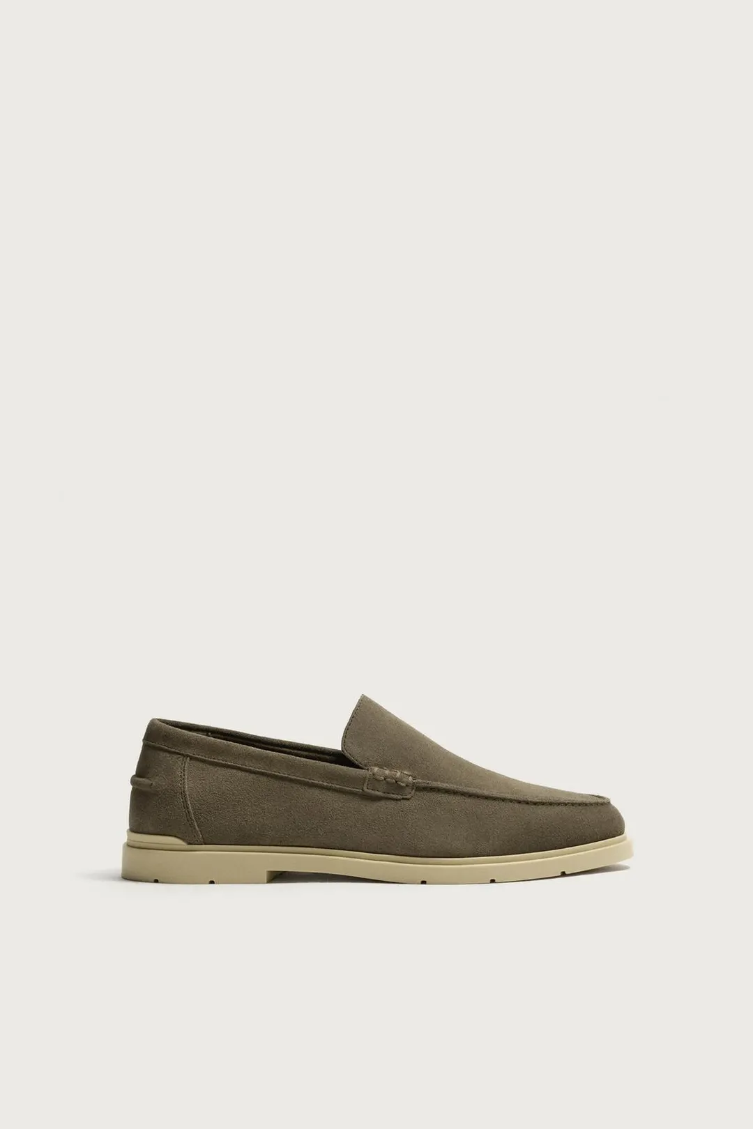 Повседневные кожаные лоферы, Zara