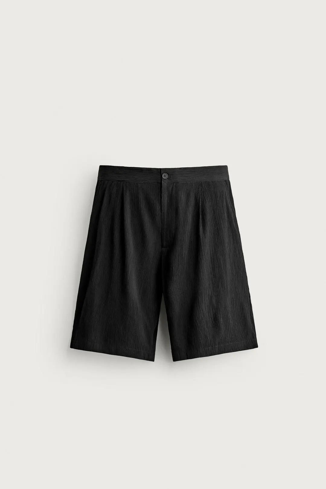 Фактурные бермуды свободного кроя, Zara