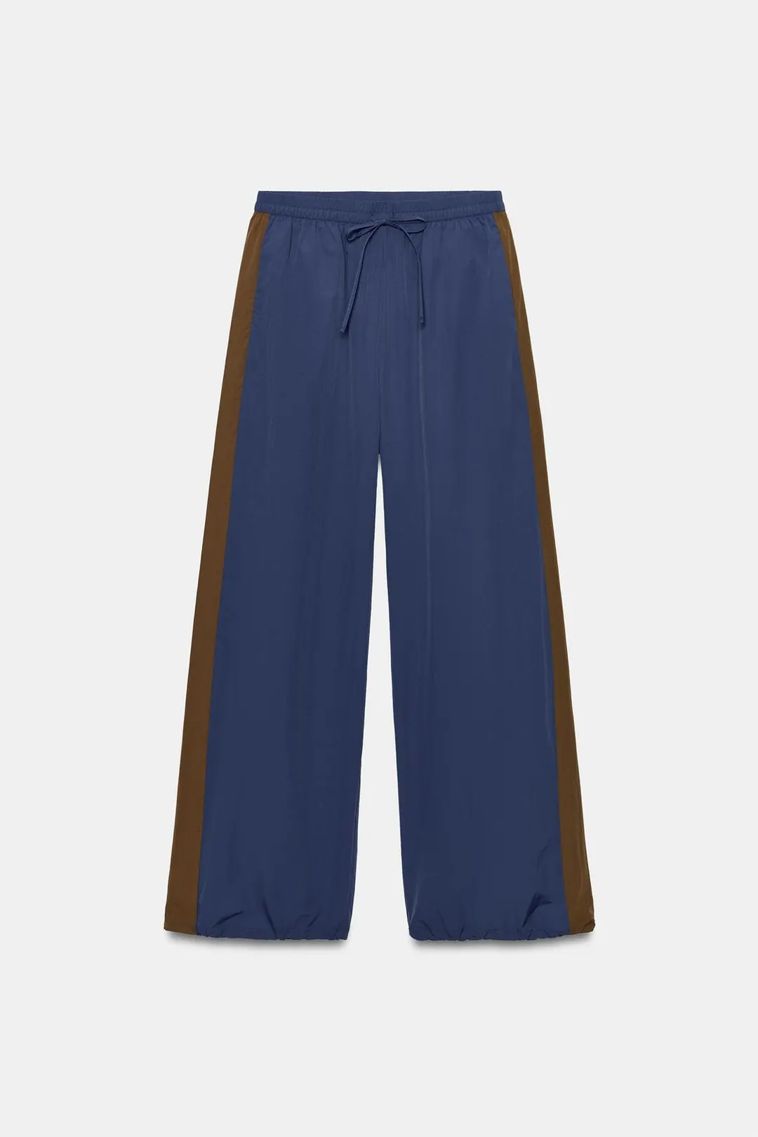 Брюки технологичные с боковыми полосами, Zara