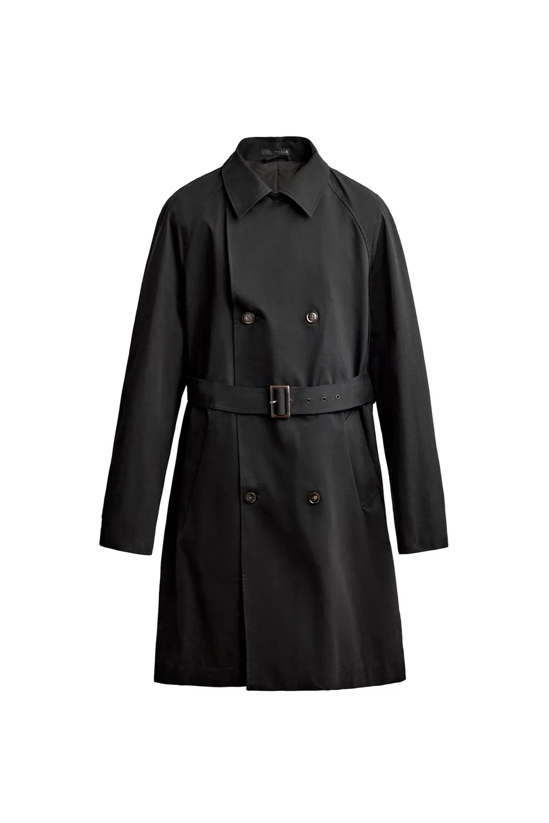 Тренч водоотталкивающий стандартного кроя, Zara