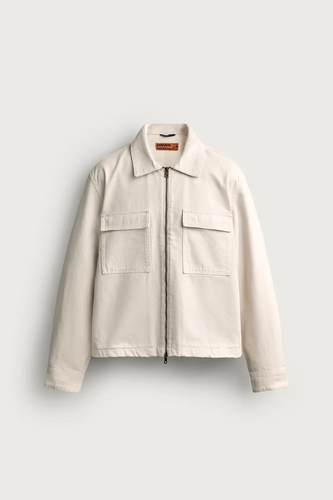 Рубашка-куртка свободного кроя с карманом, Zara