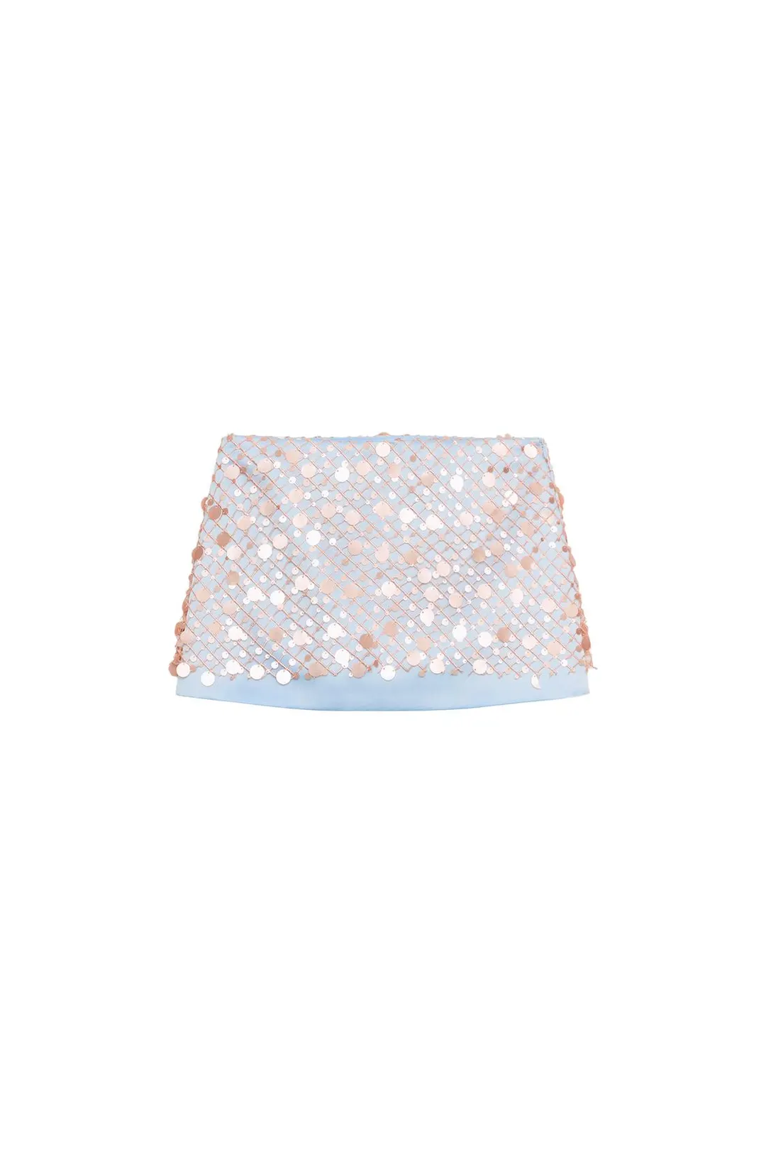 Юбка мини с пайетками, Zara