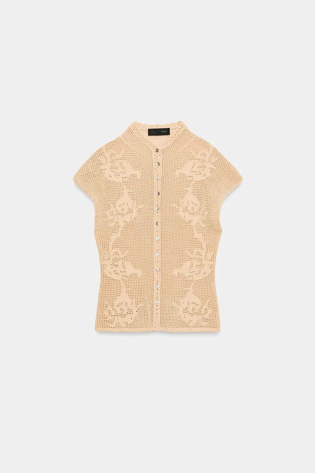 Топ ажурной вязки, Zara