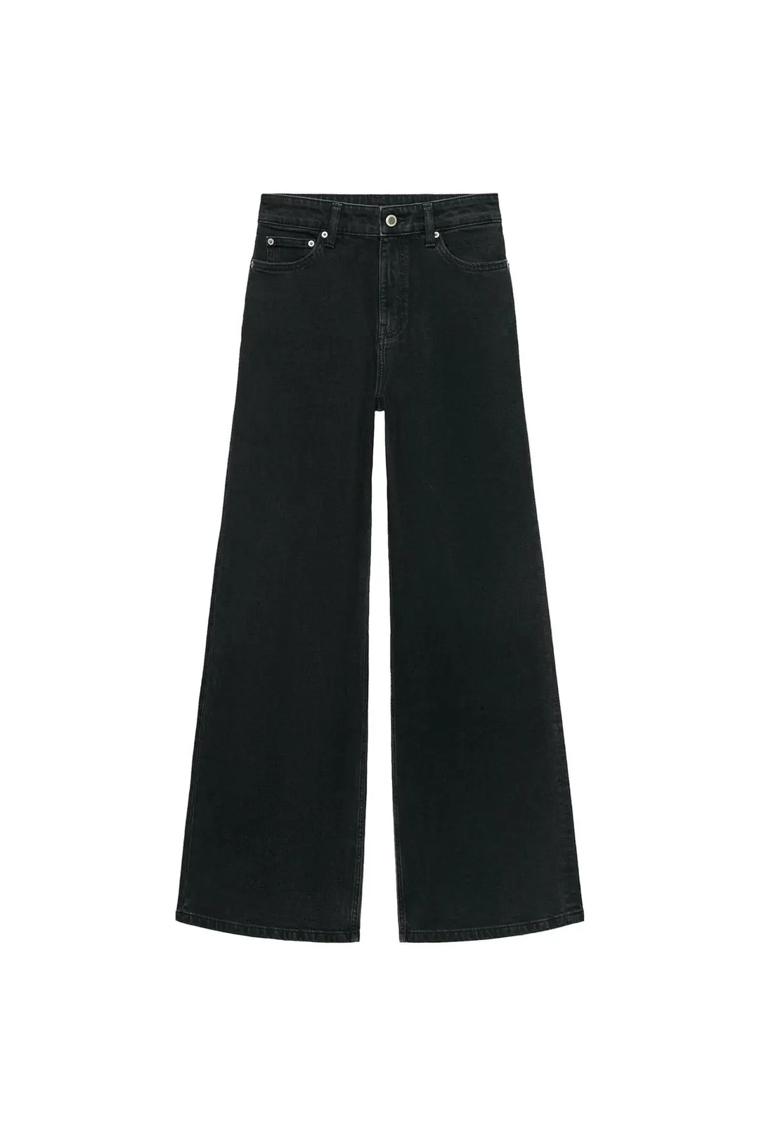 Широкие джинсы ZW Collection Comfort с высокой посадкой, Zara