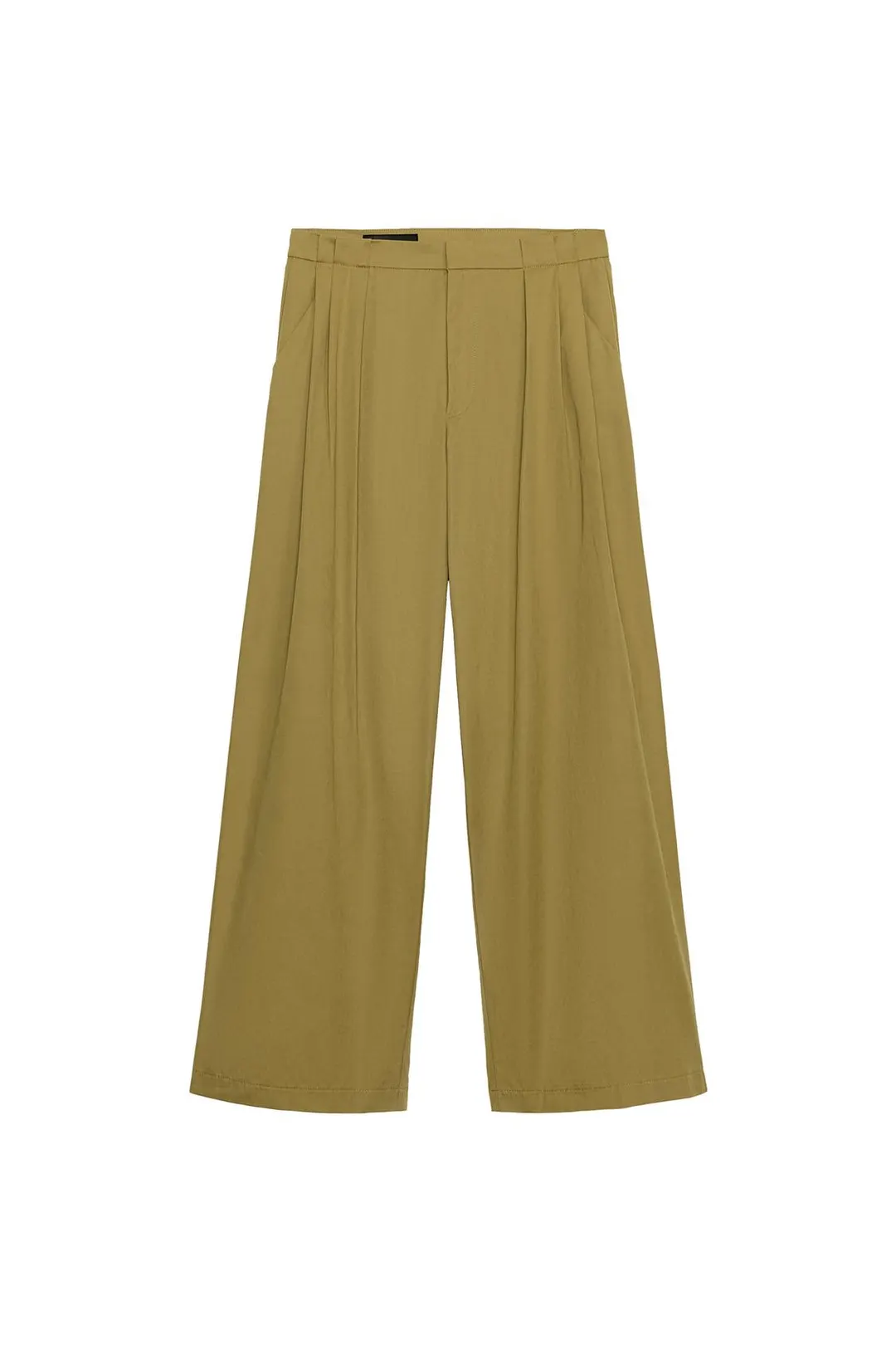 Широкие брюки со складками, Zara