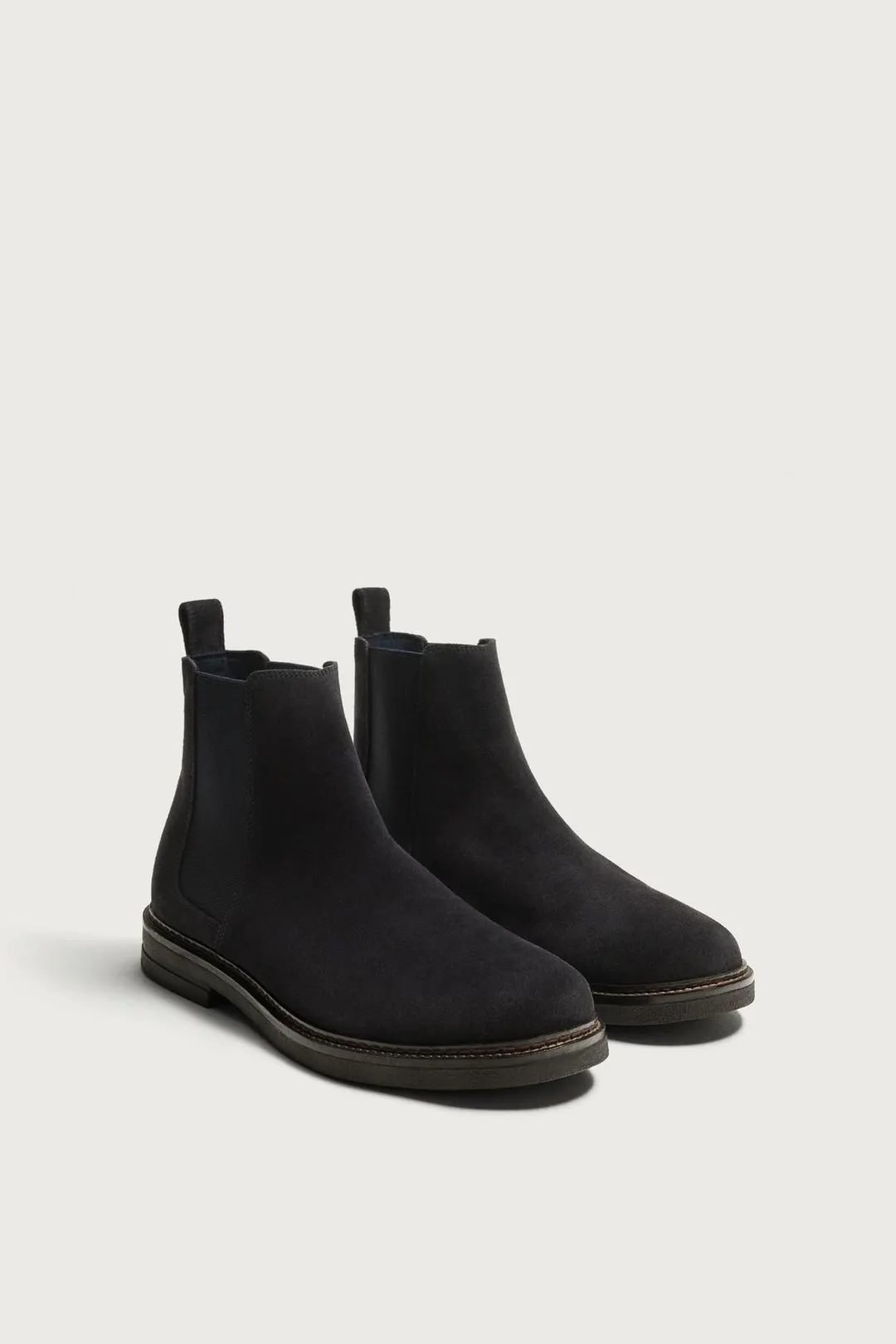 Ботинки челси кожаные, Zara