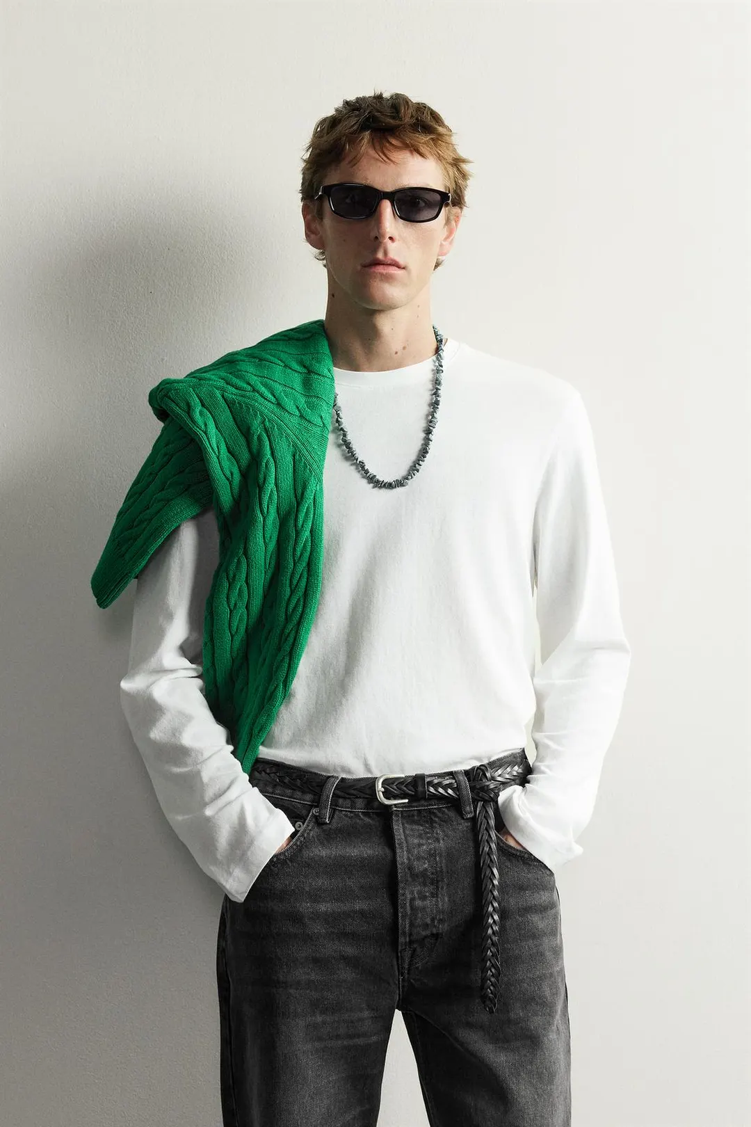 Футболка с длинными рукавами AARON LEVINE X ZARA, Zara