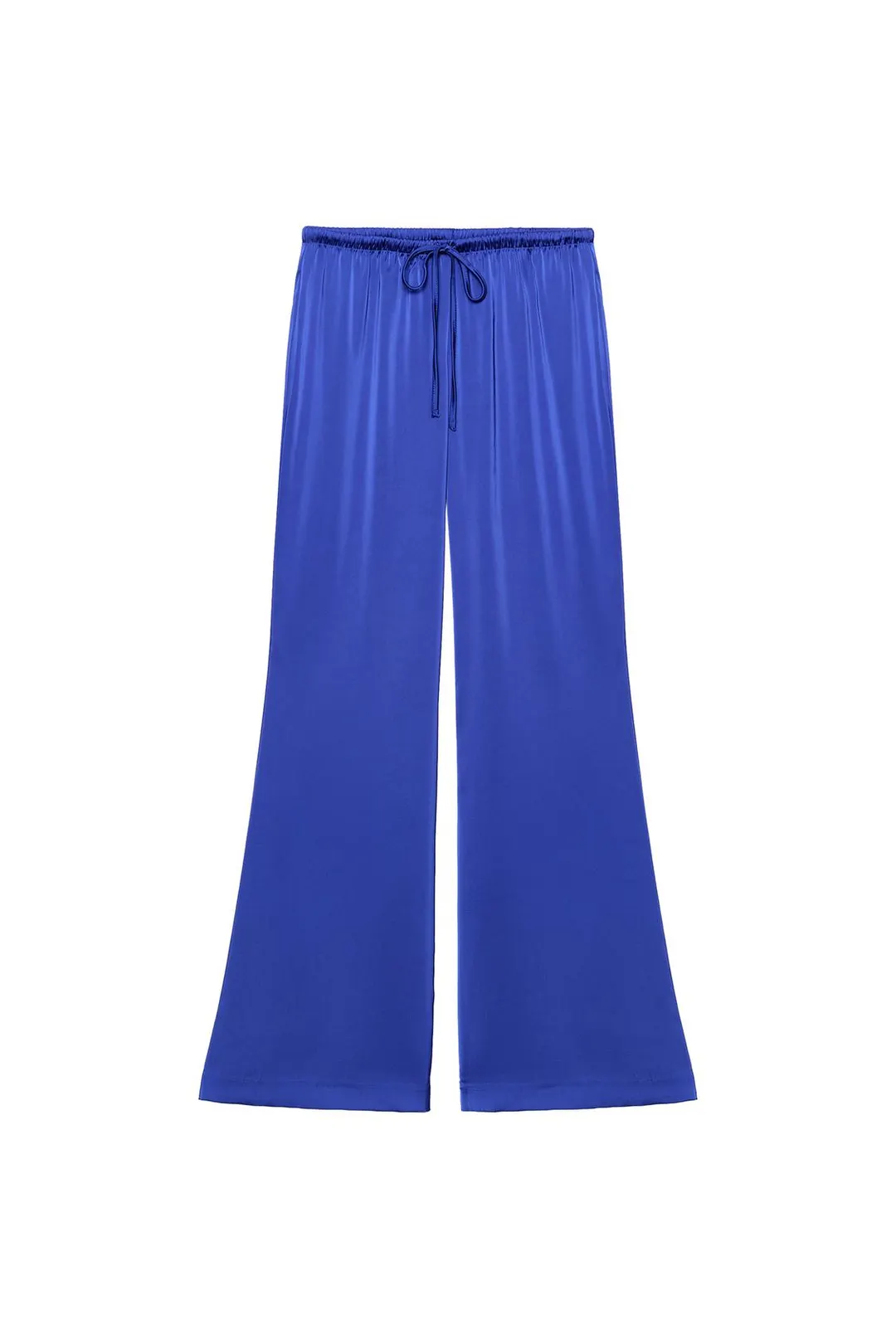 Брюки атласные с кулиской, Zara