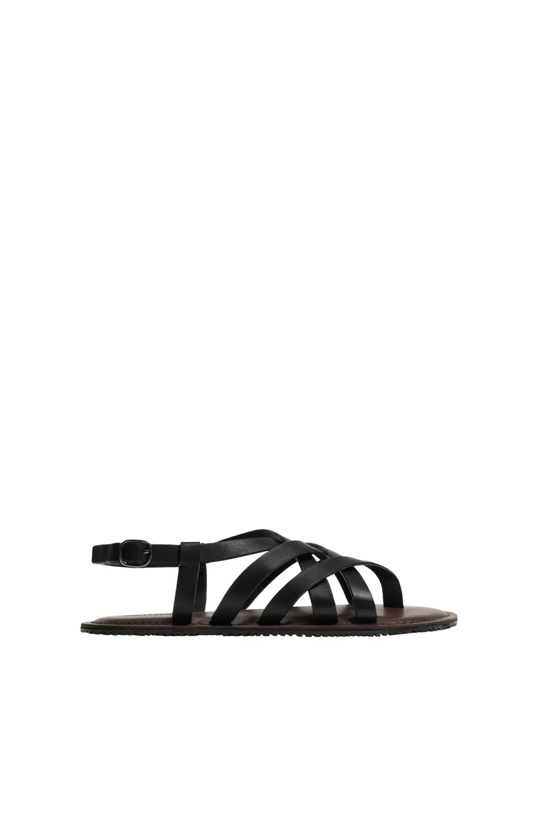 Сандалии из кожи с ремешками, Zara
