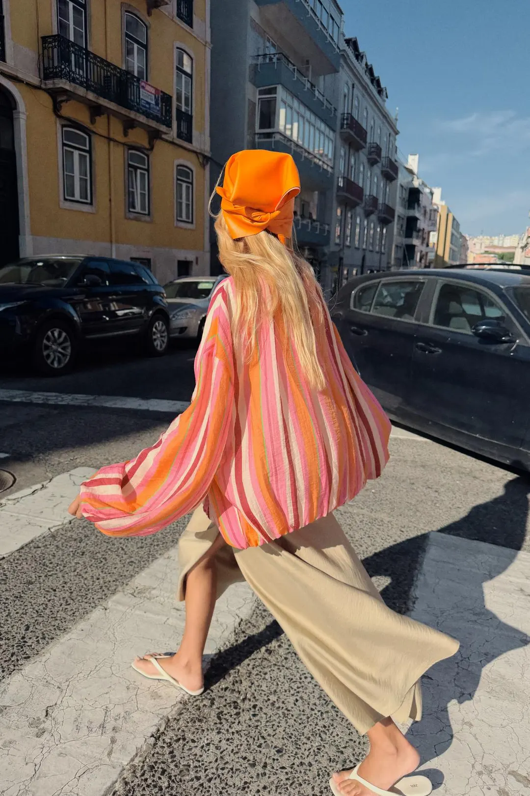Бомбер в полоску, Zara