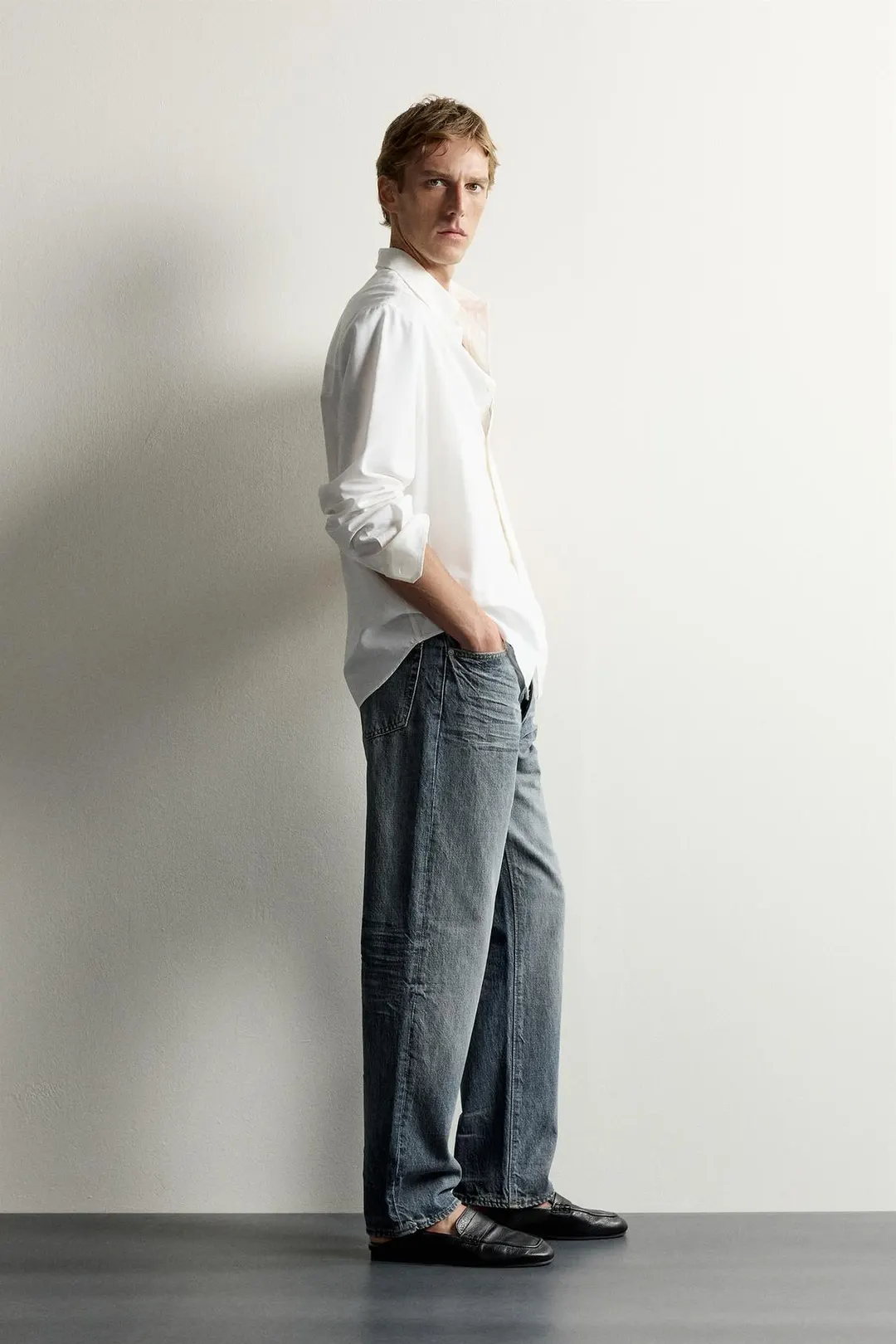 Джинсы прямого кроя, Zara