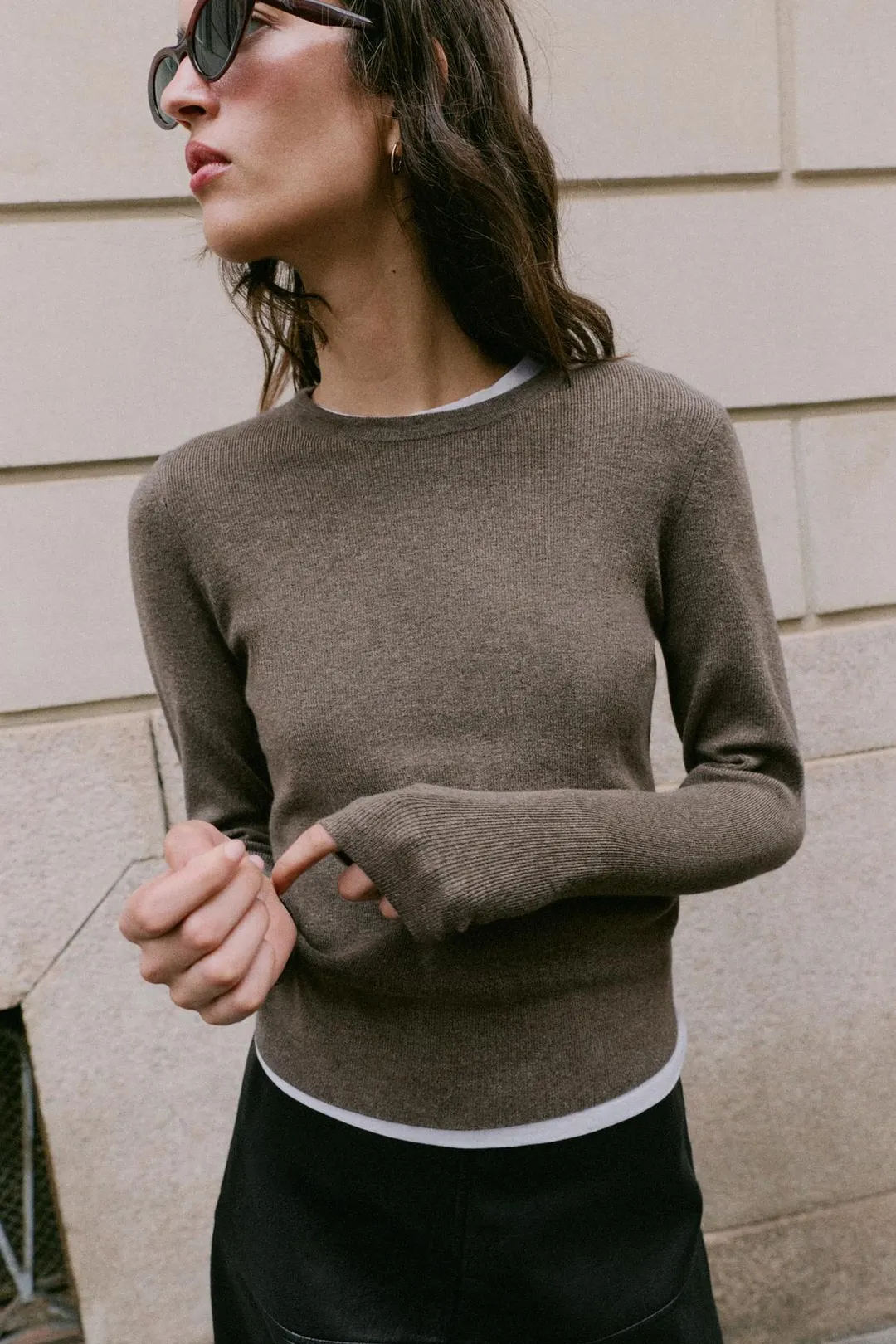 Мягкий вязаный джемпер, Zara