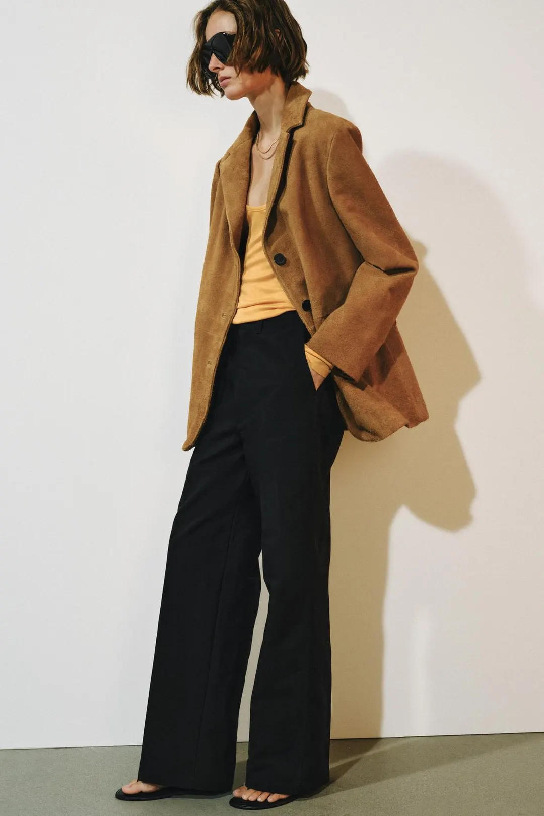 Брюки прямого кроя ZW Collection, Zara