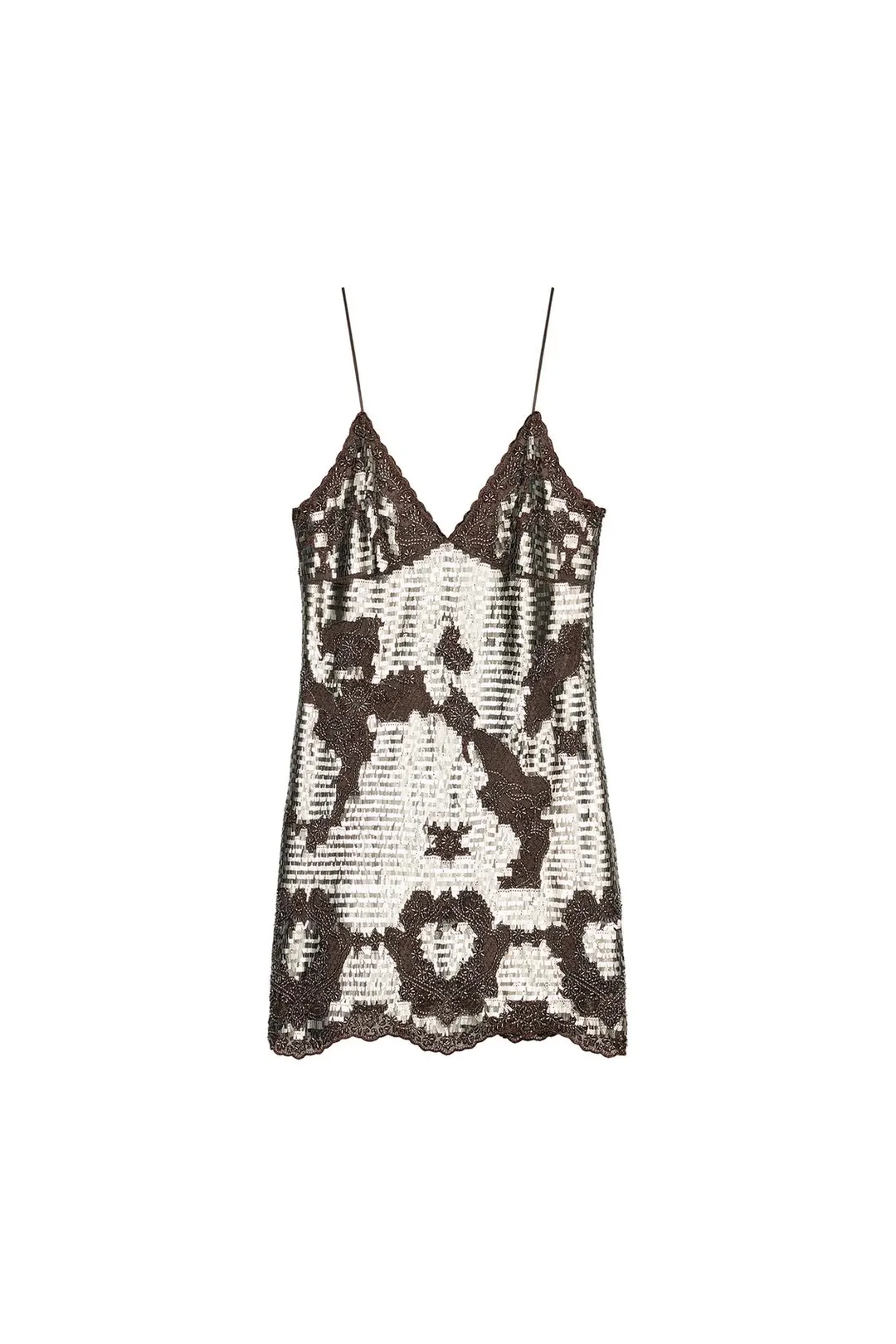 Платье-комбинация с пайетками ZW Collection, Zara