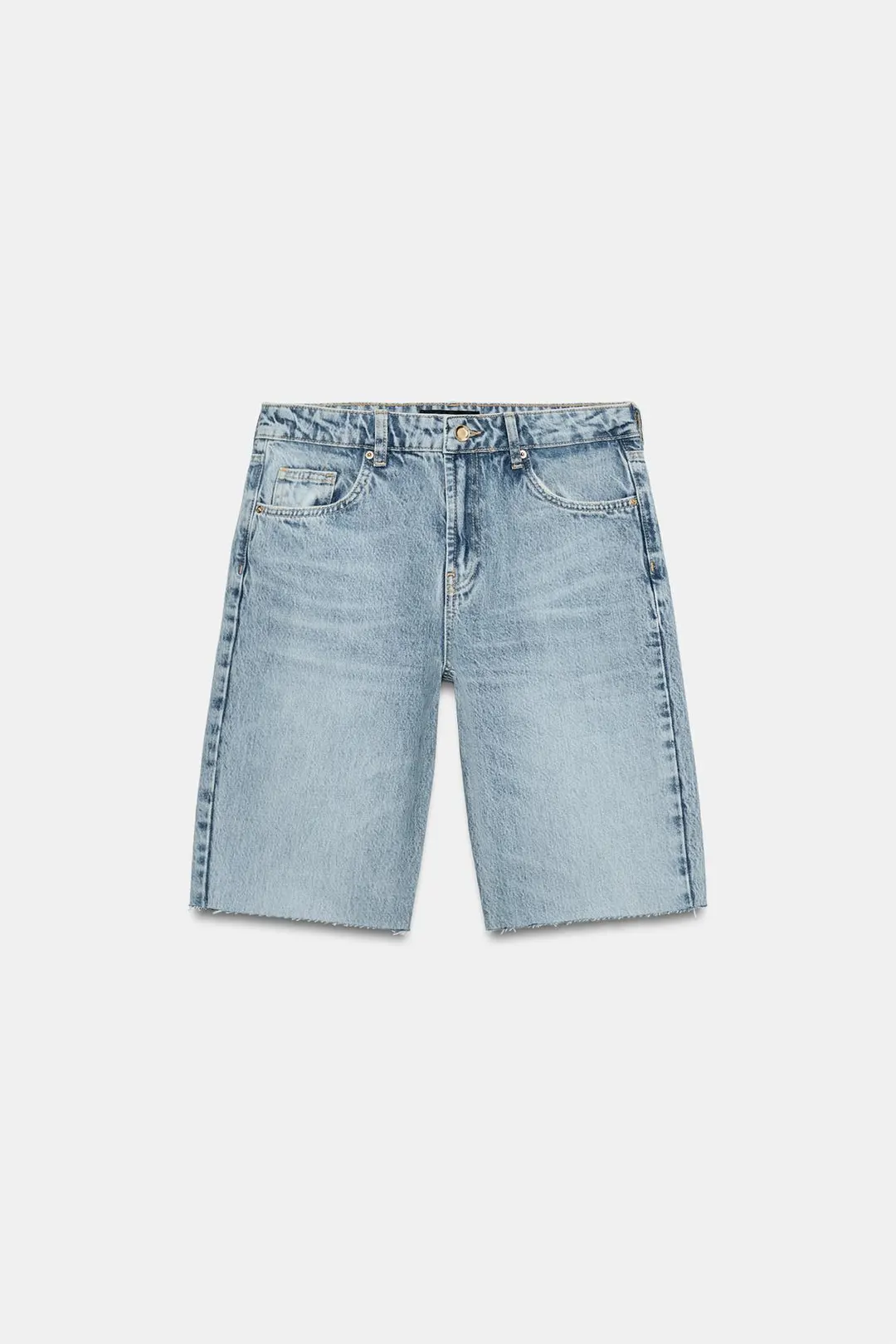 Джинсовые бермуды со средней посадкой Z1975, Zara