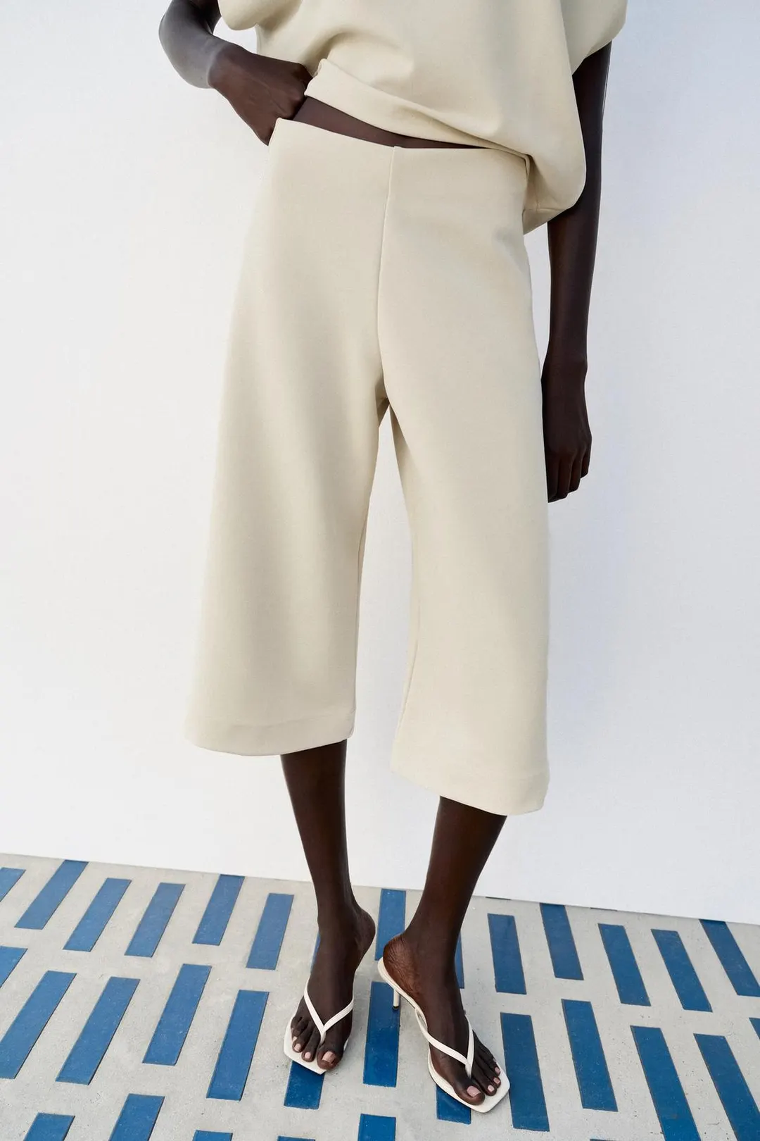 Бермуды с широкими штанинами, Zara