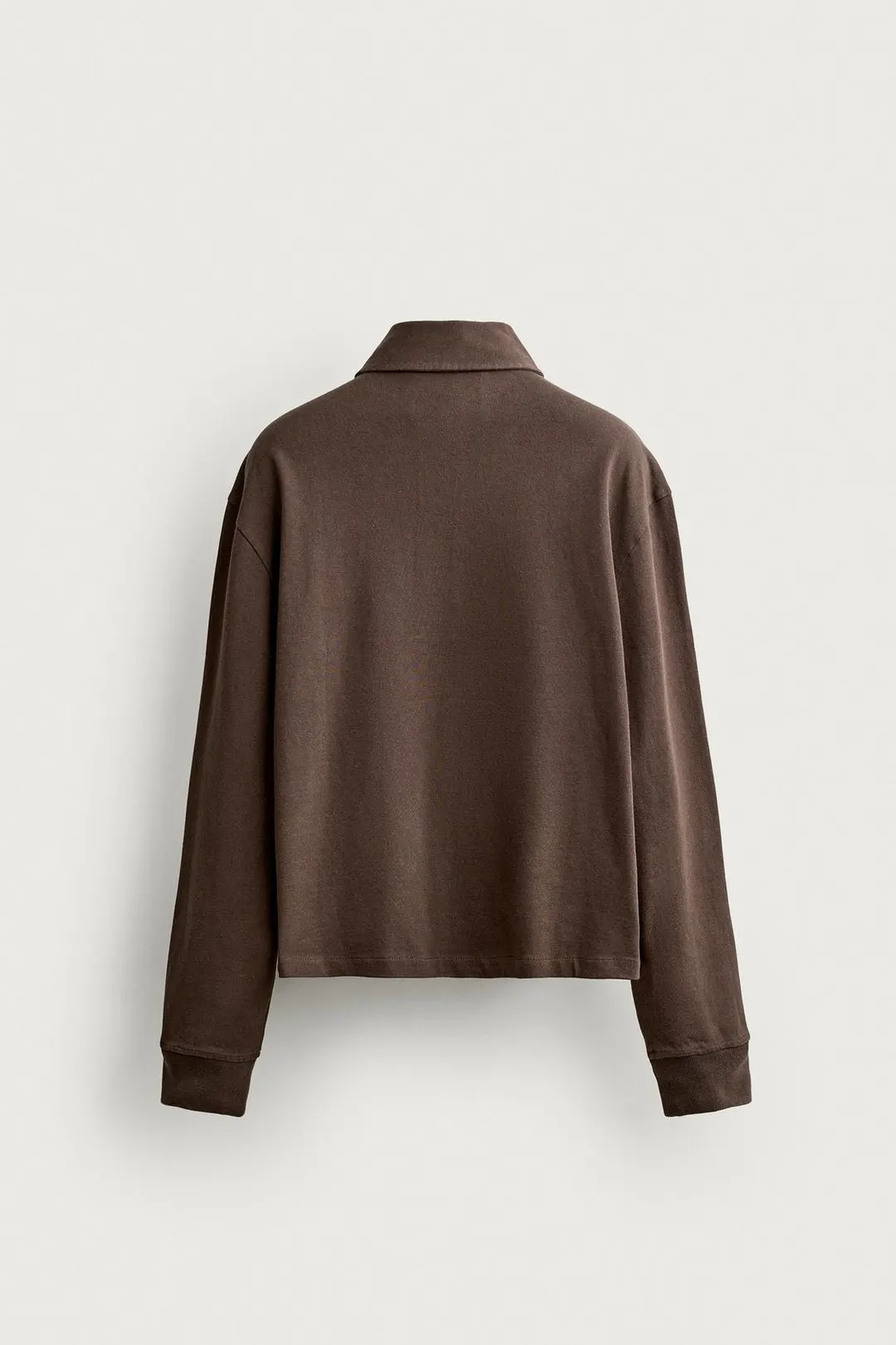Поло укороченного кроя из хлопка, Zara