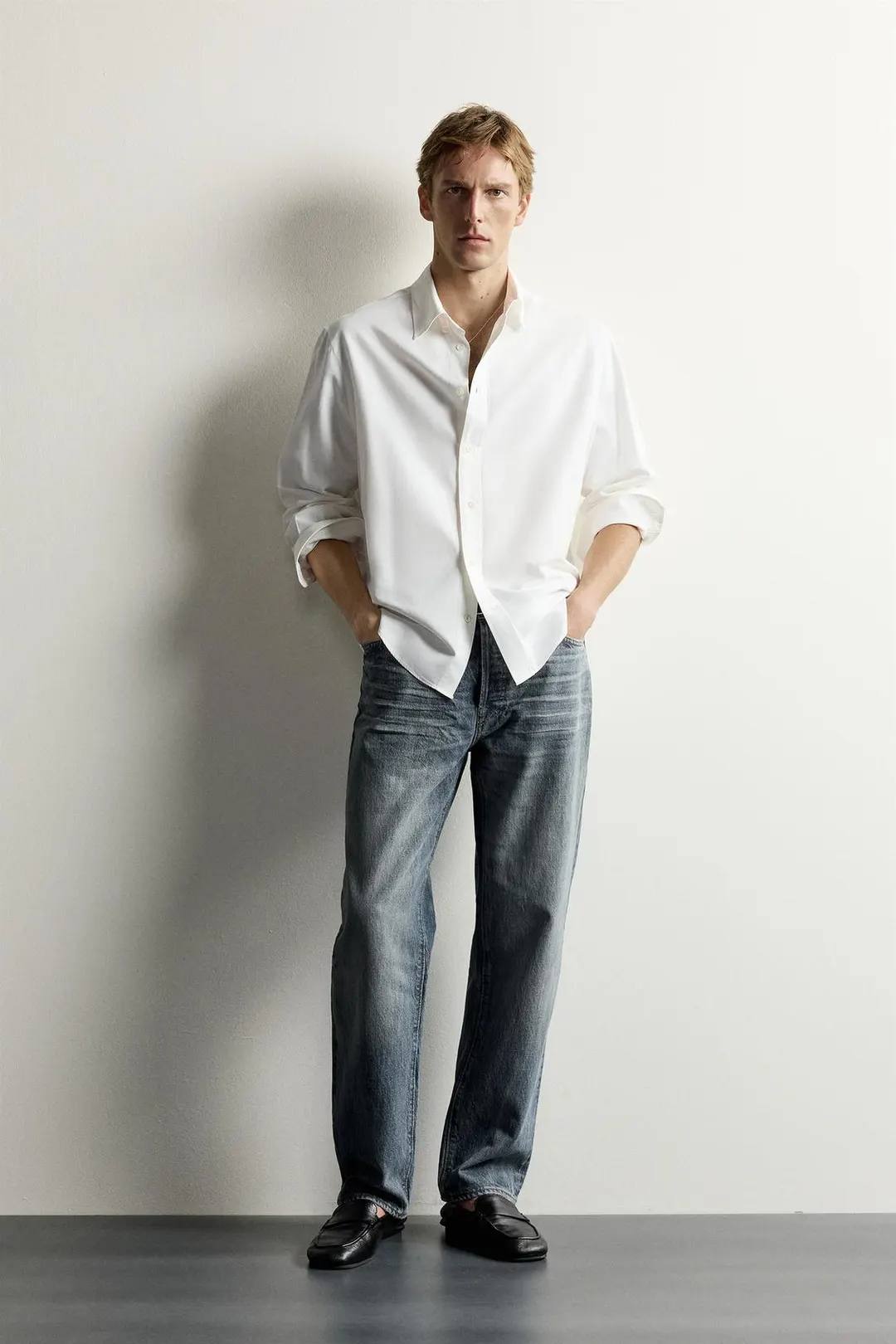Джинсы прямого кроя, Zara