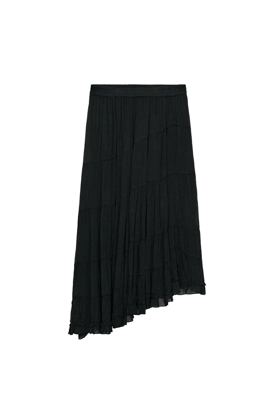 Юбка миди асимметричная, Zara
