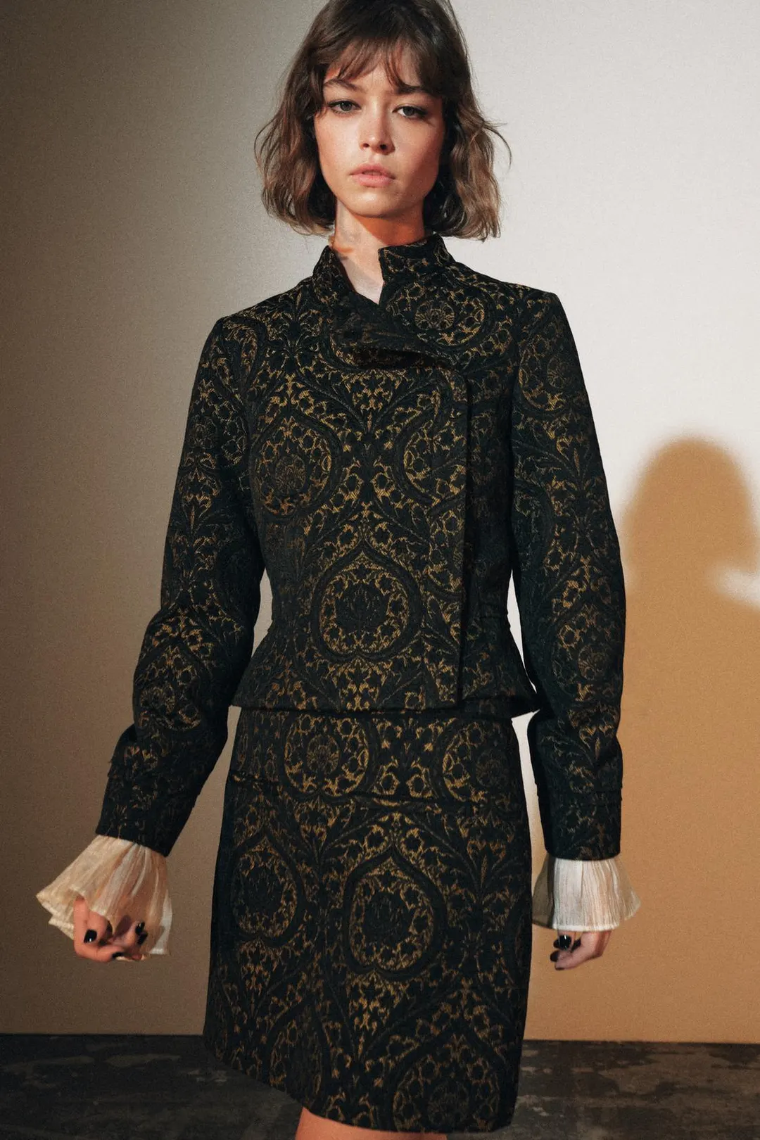 Блейзер жаккардовый ZW Collection, Zara