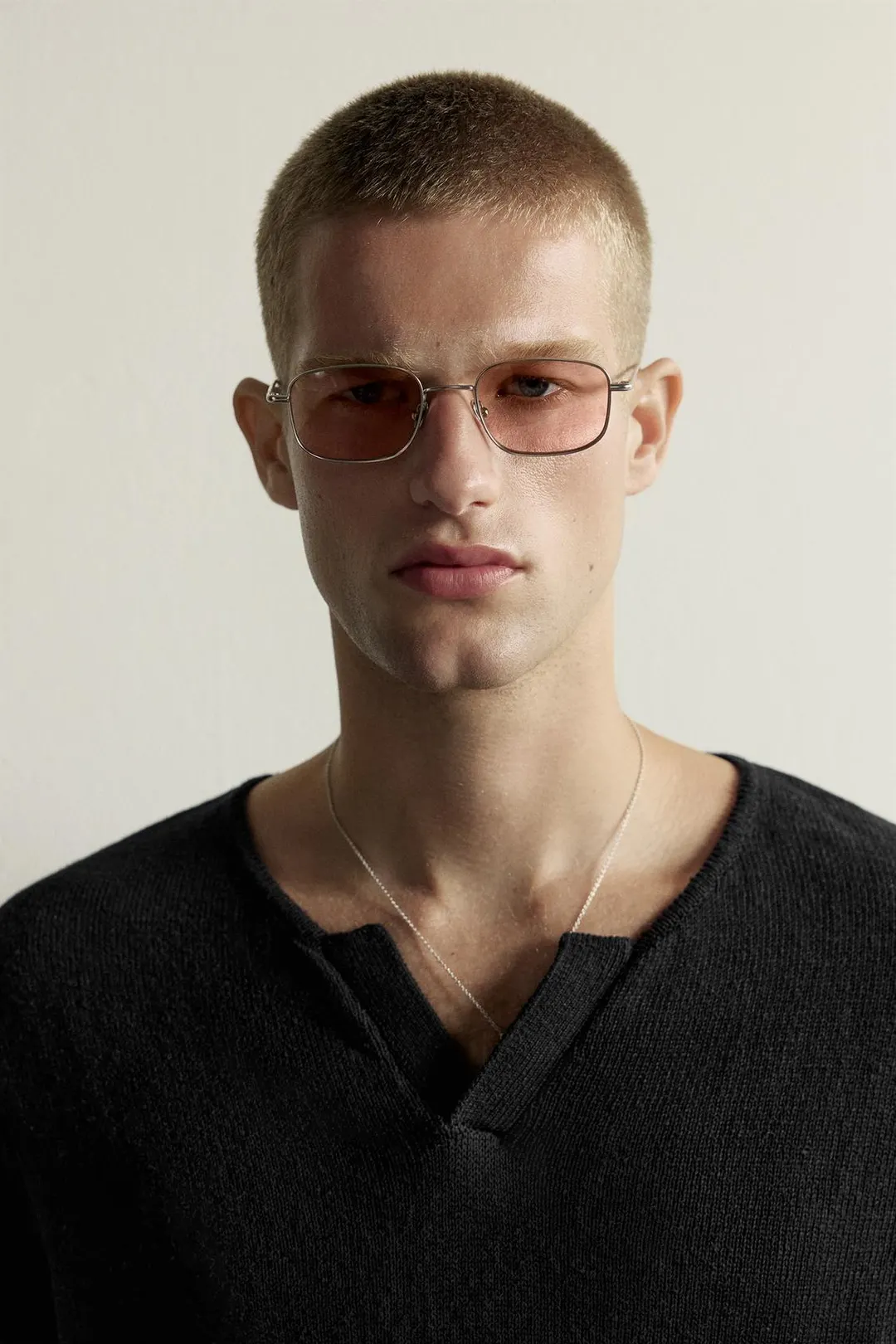Футболка вязаная из хлопка и льна, Zara