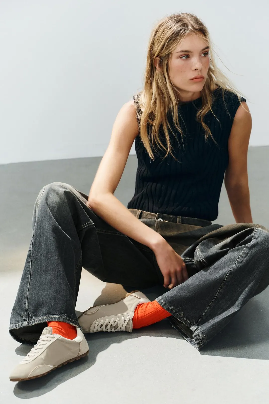 Кроссовки с укрепленным задником, Zara