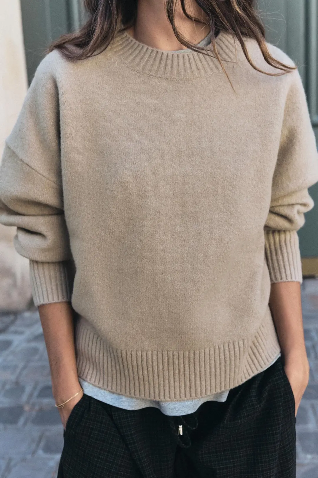 Мягкий вязаный свитер, Zara