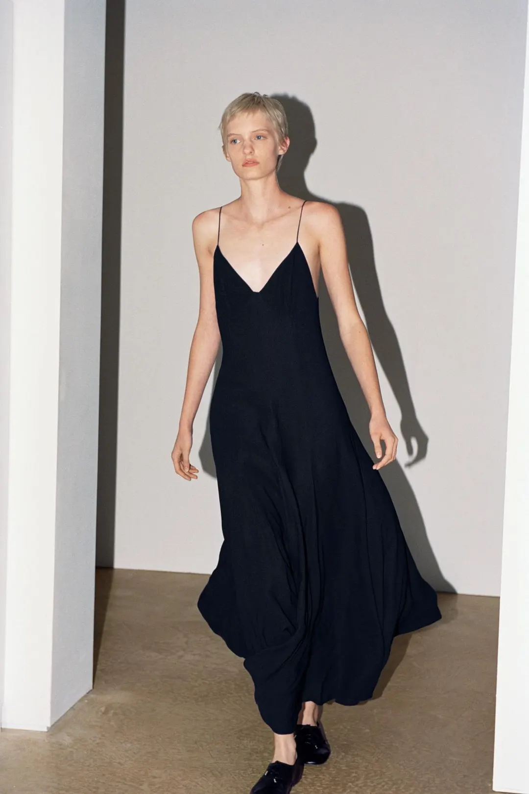 Дерби из мягкой кожи, Zara