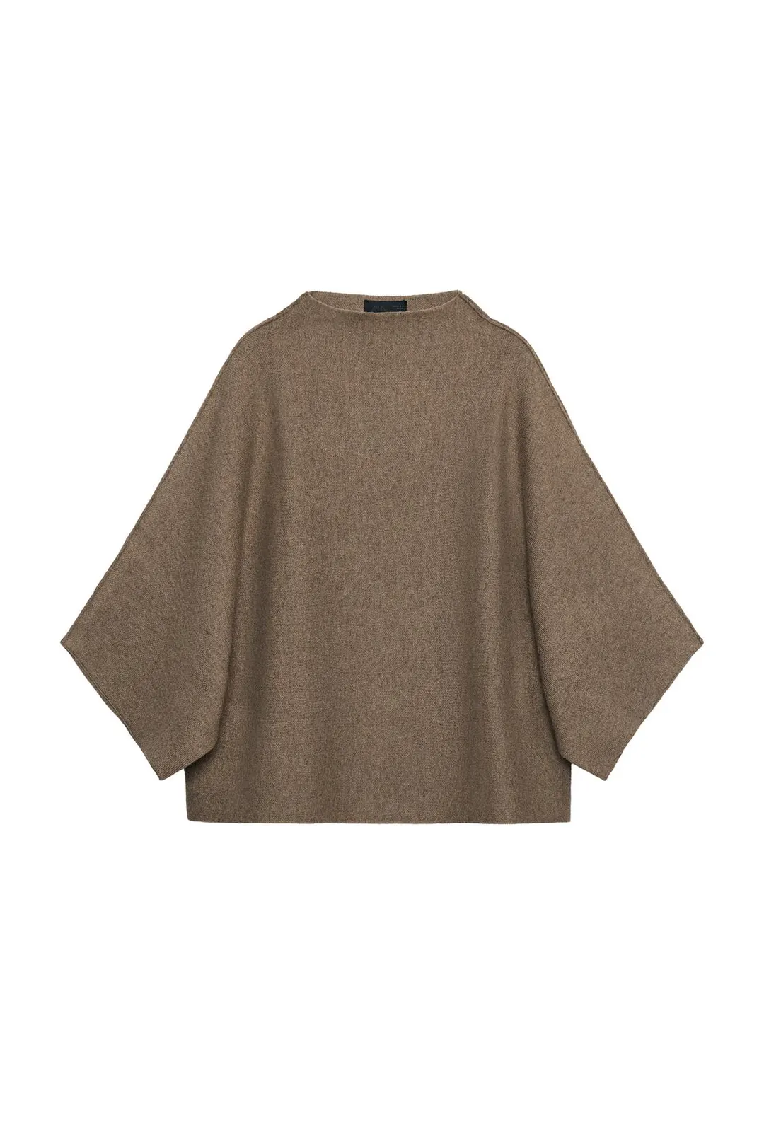 Вязаный джемпер с широкими рукавами, Zara