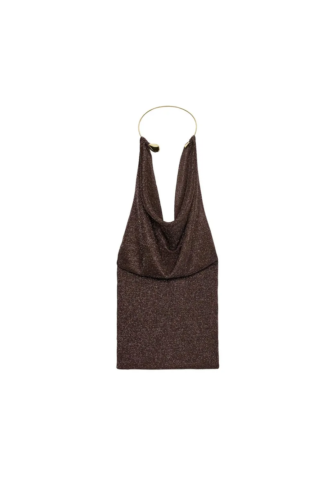 Топ с металлическим чокером, Zara