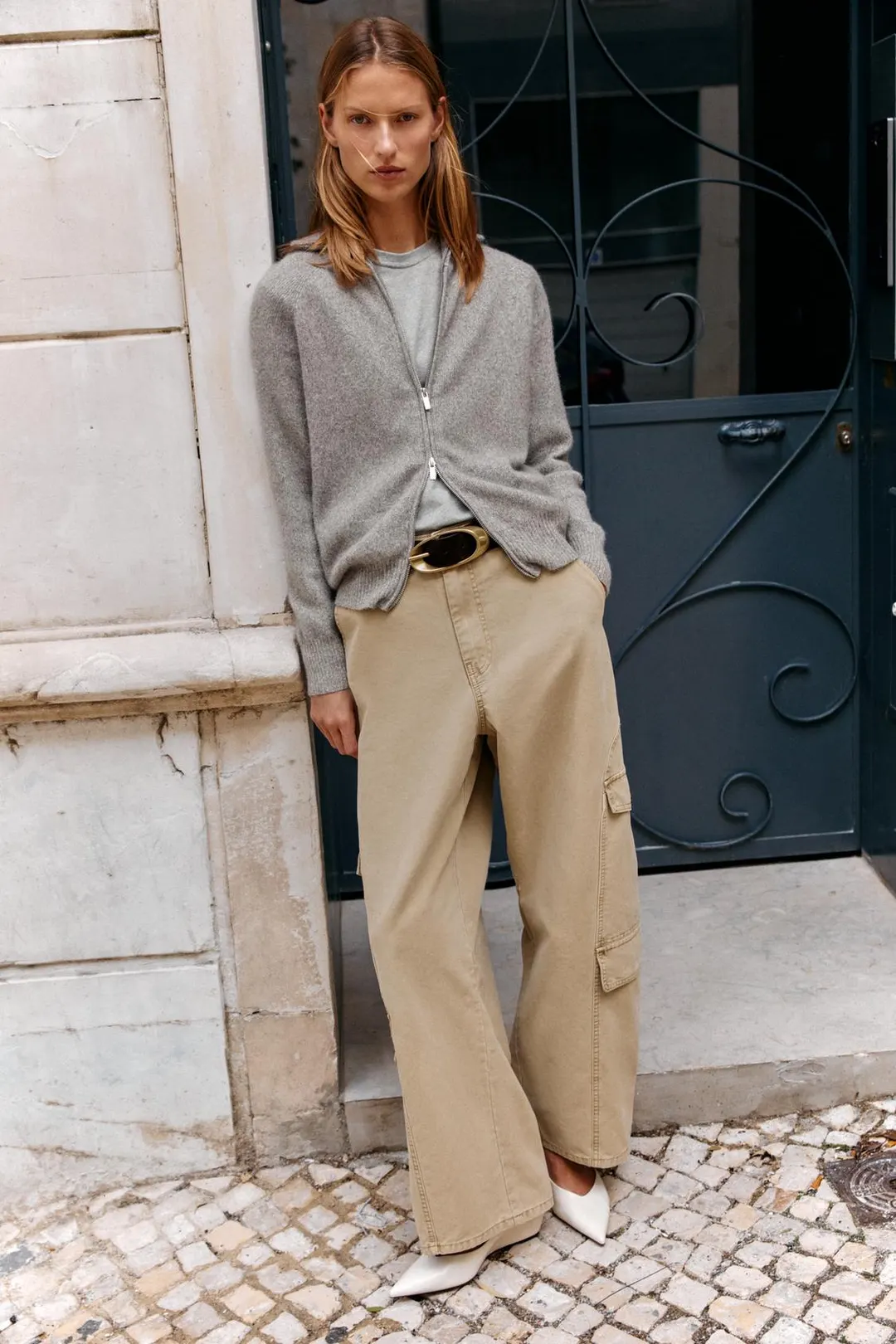 Кардиган на молнии, Zara