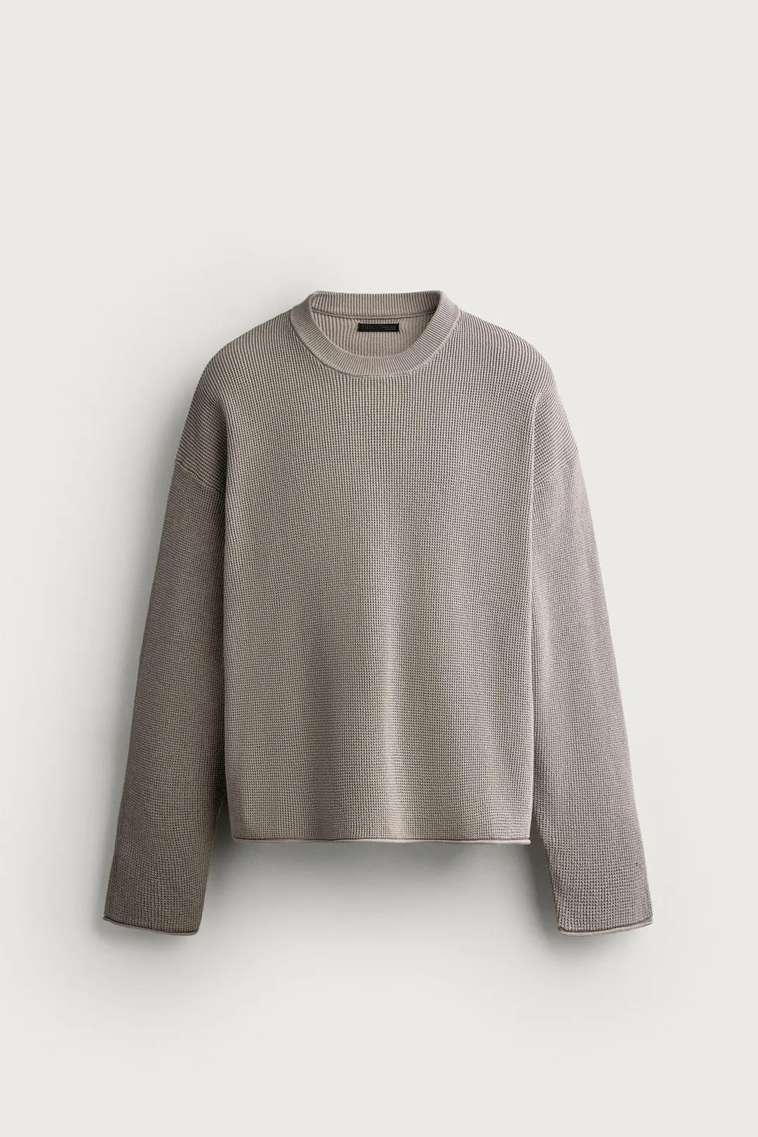 Джемпер вафельной вязки, Zara