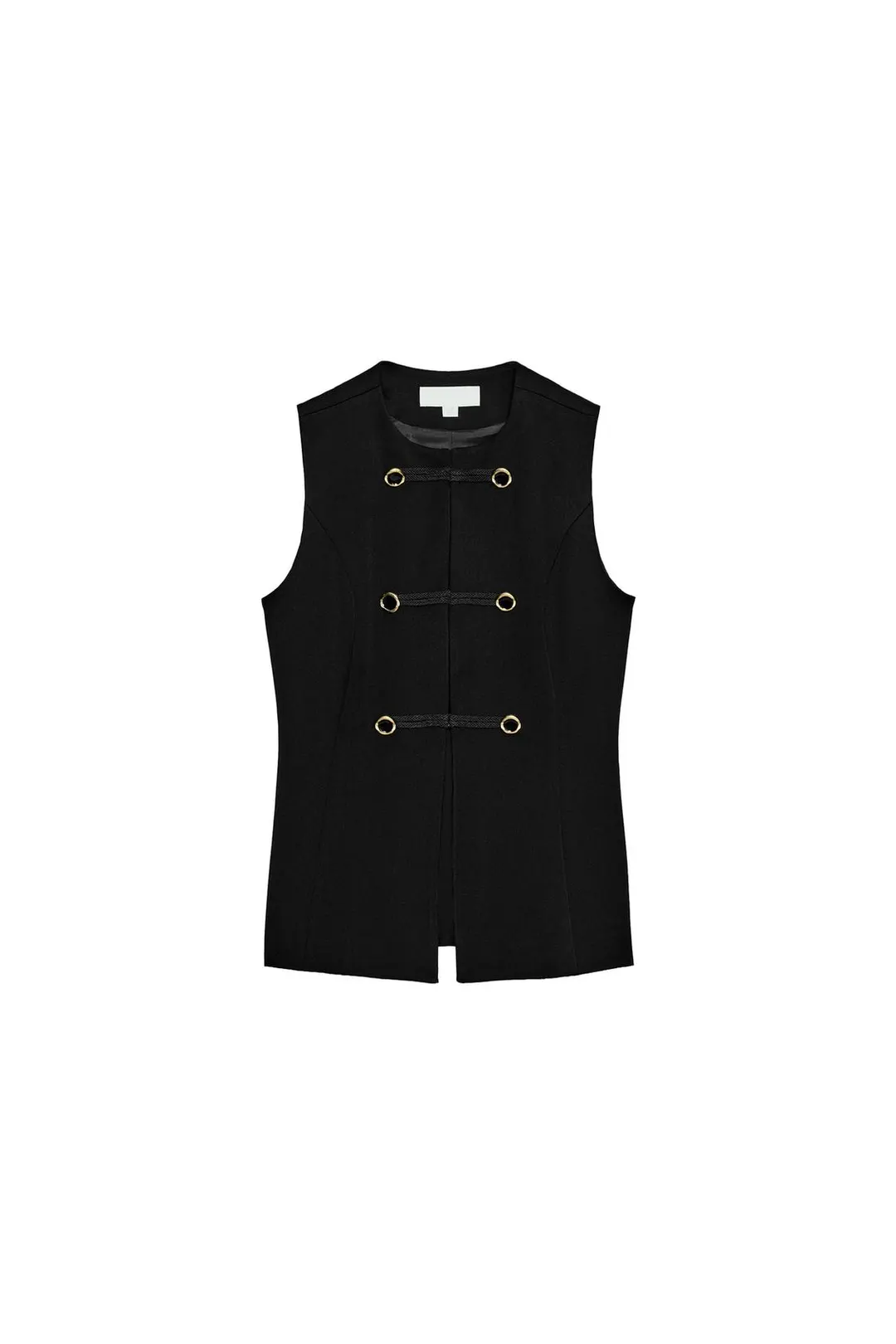 Жилет с застежкой на узел, Zara