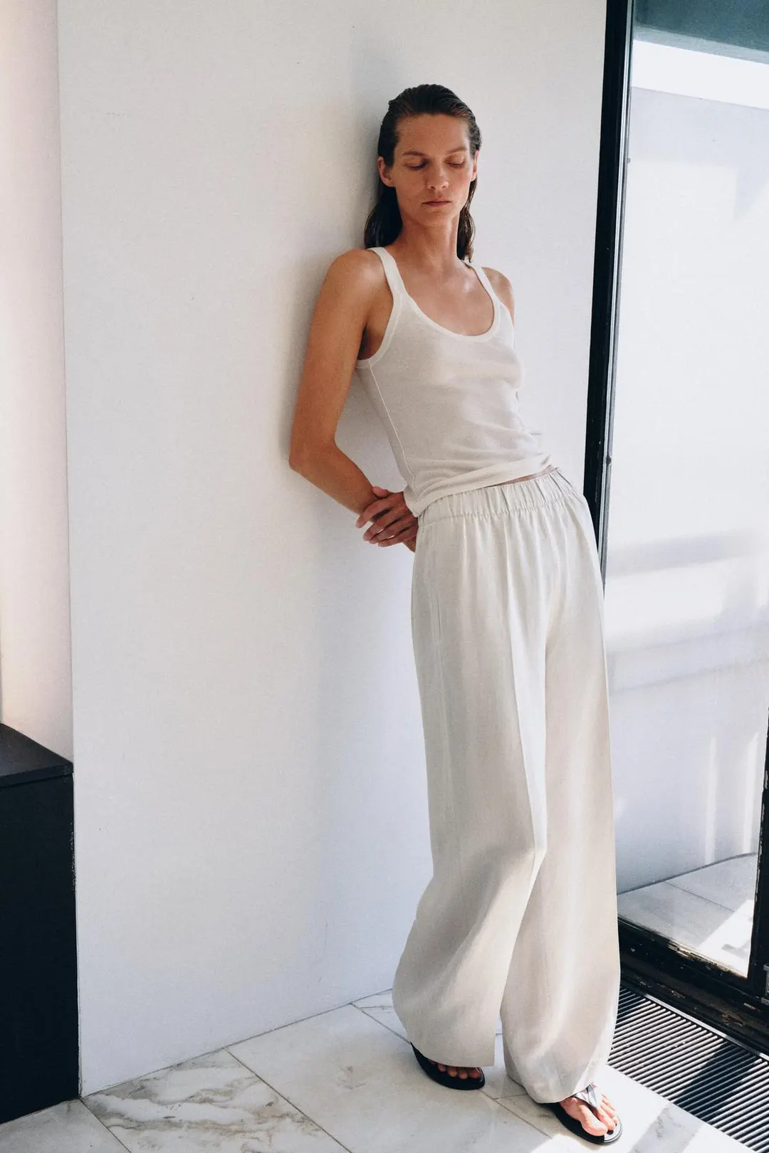 Струящиеся брюки ZW Collection, Zara