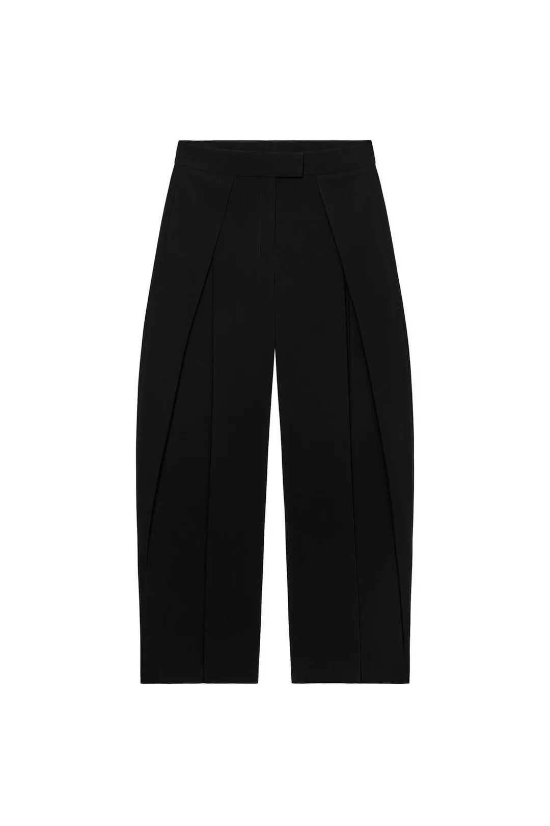 Брюки со складками на талии ZW Collection, Zara